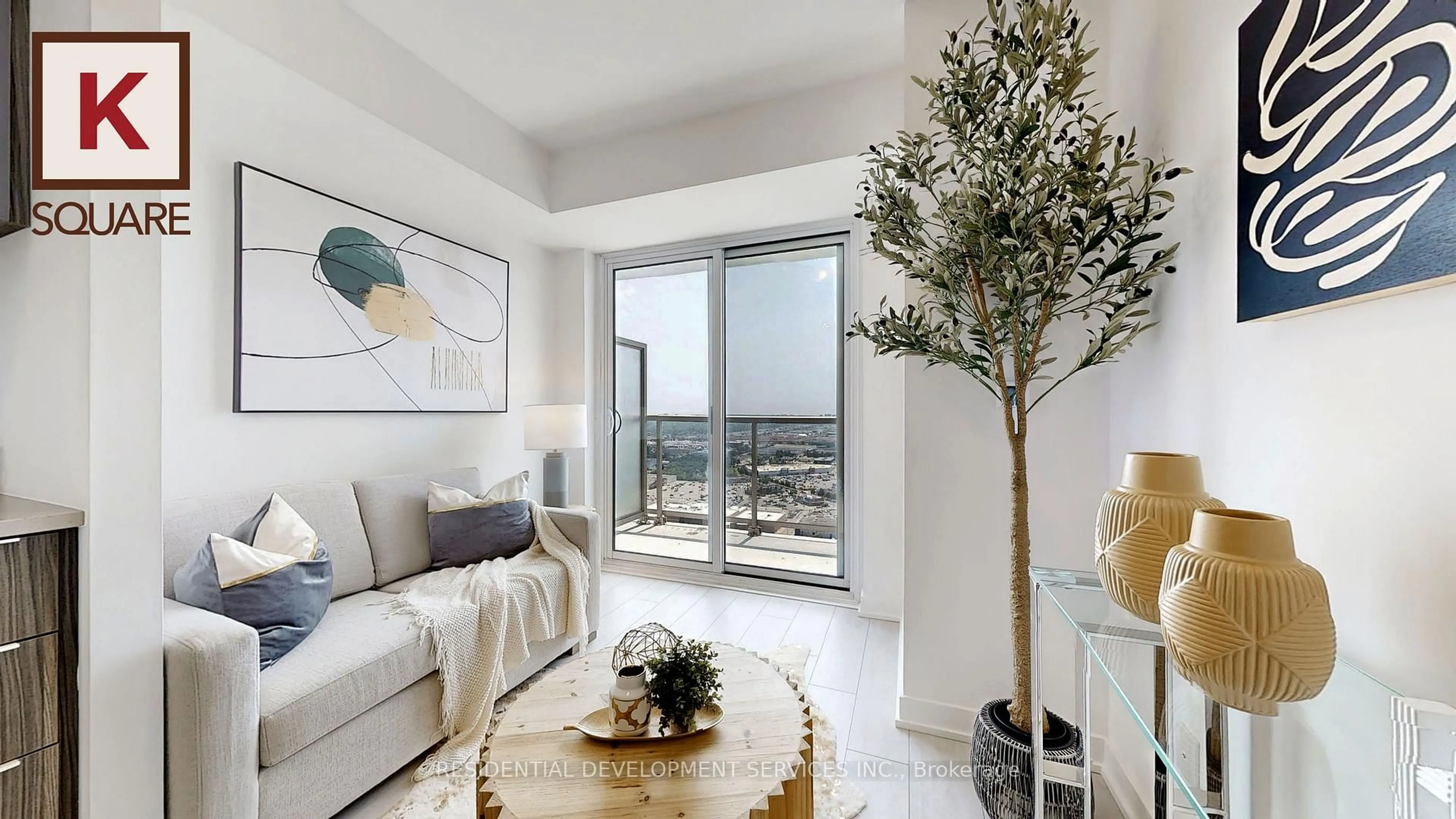 Living room with furniture, unknown for 2031 Kennedy Rd #2227, Toronto Ontario M1T 0B8