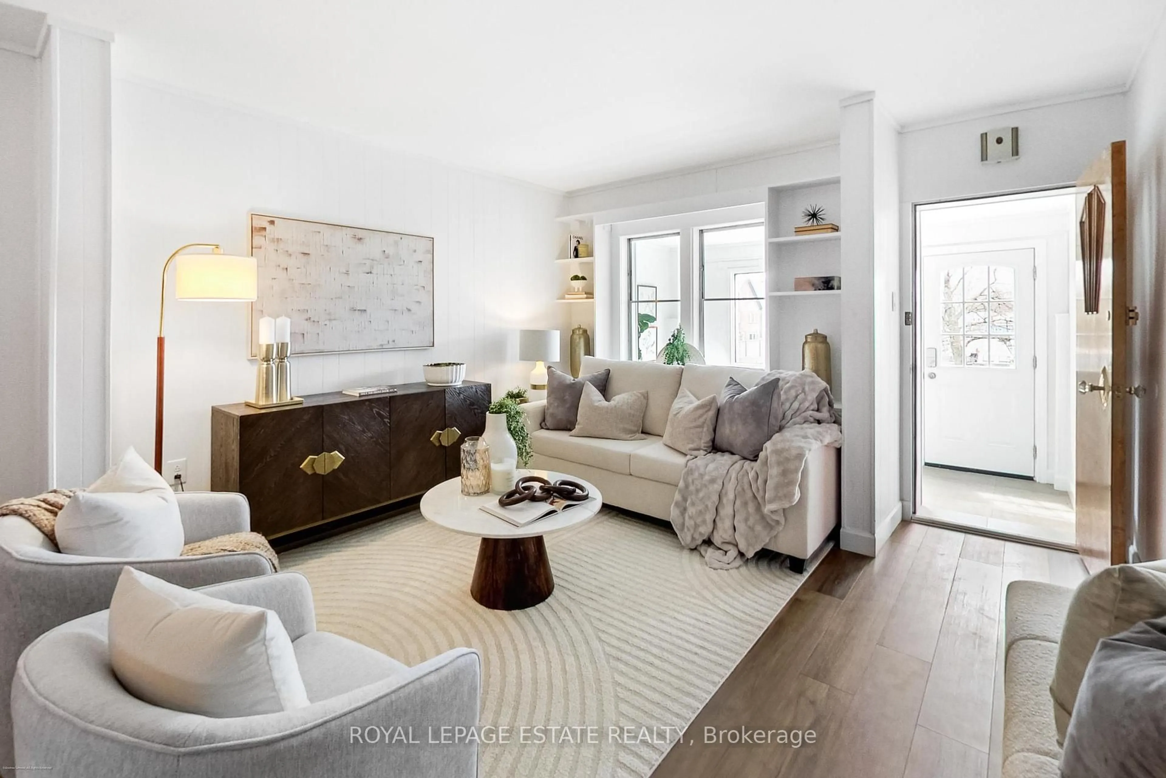 Living room with furniture, unknown for 145 Hillingdon Ave, Toronto Ontario M4C 3J1