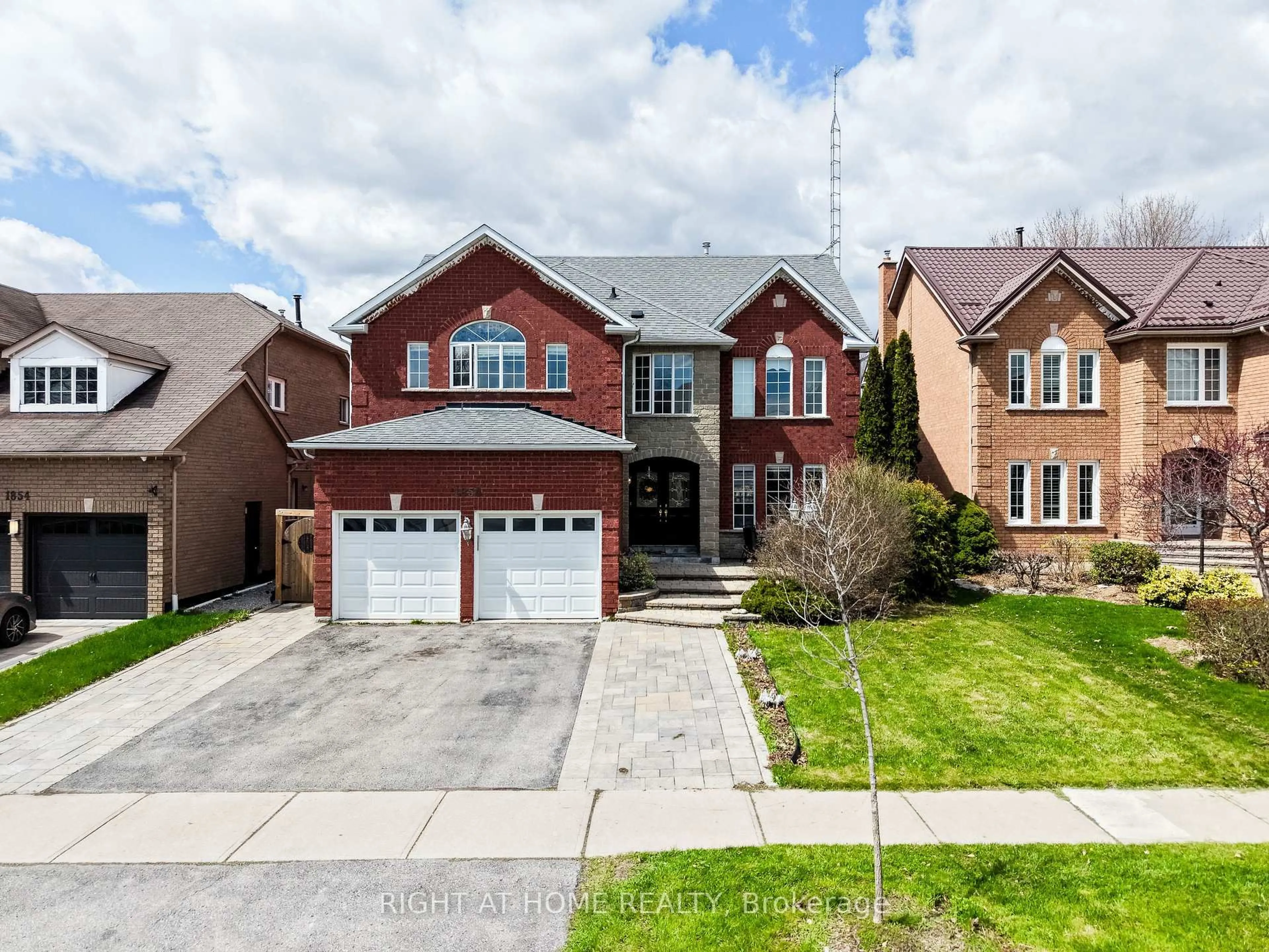 Home with brick exterior material, street for 1856 Woodview Ave, Pickering Ontario L1V 1L4