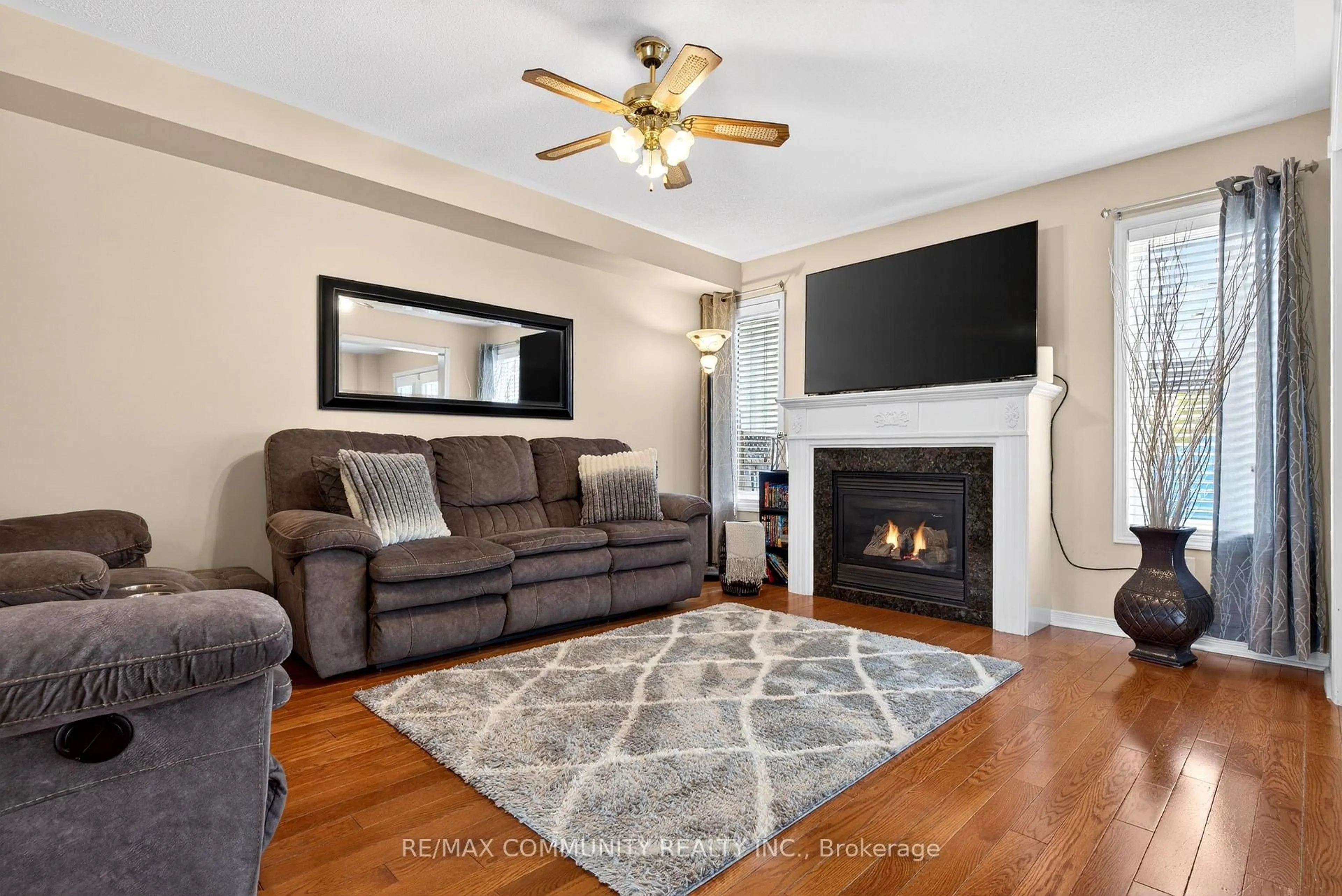 Living room with furniture, unknown for 1210 Meath Dr, Oshawa Ontario L1K 0G5