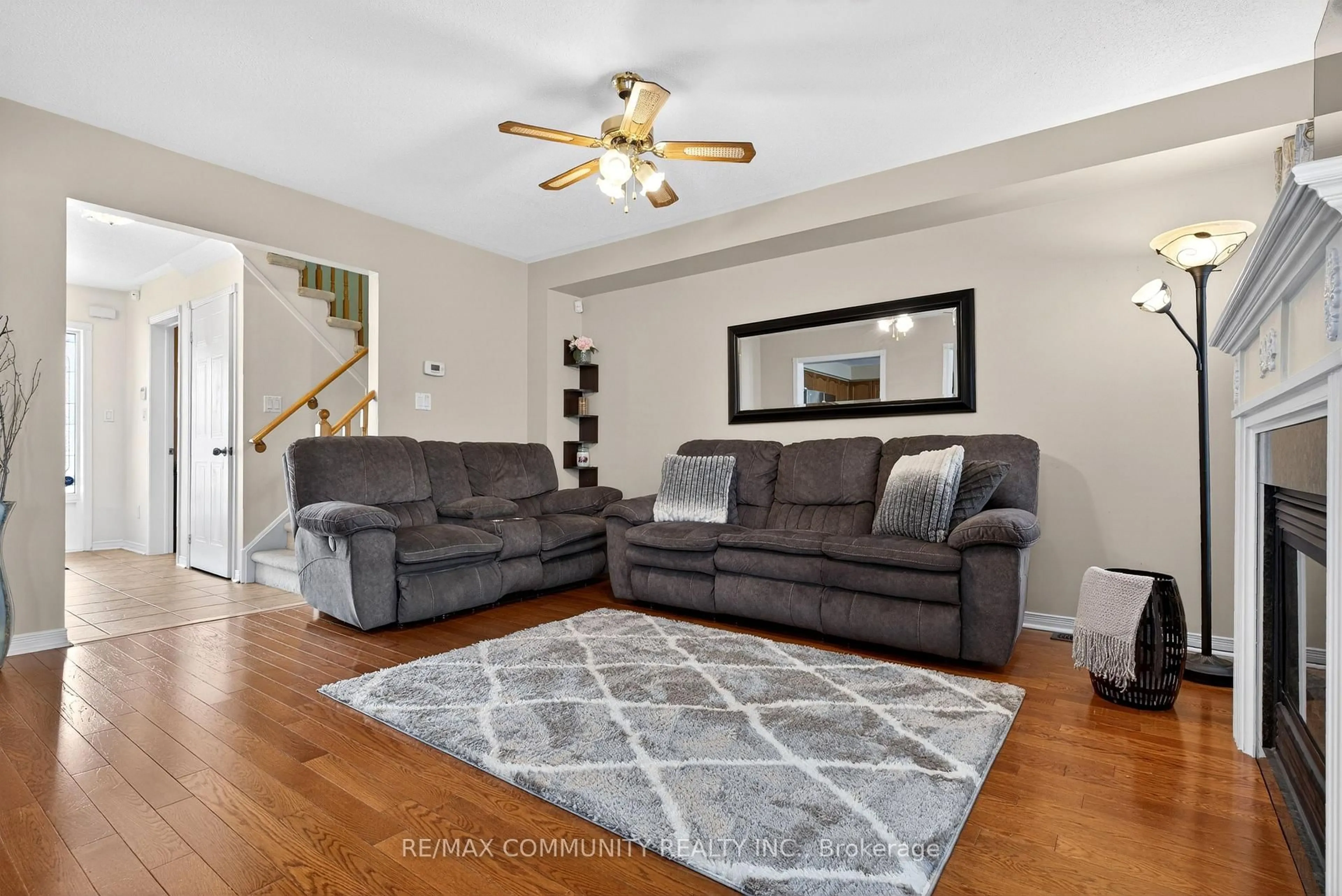 Living room with furniture, unknown for 1210 Meath Dr, Oshawa Ontario L1K 0G5