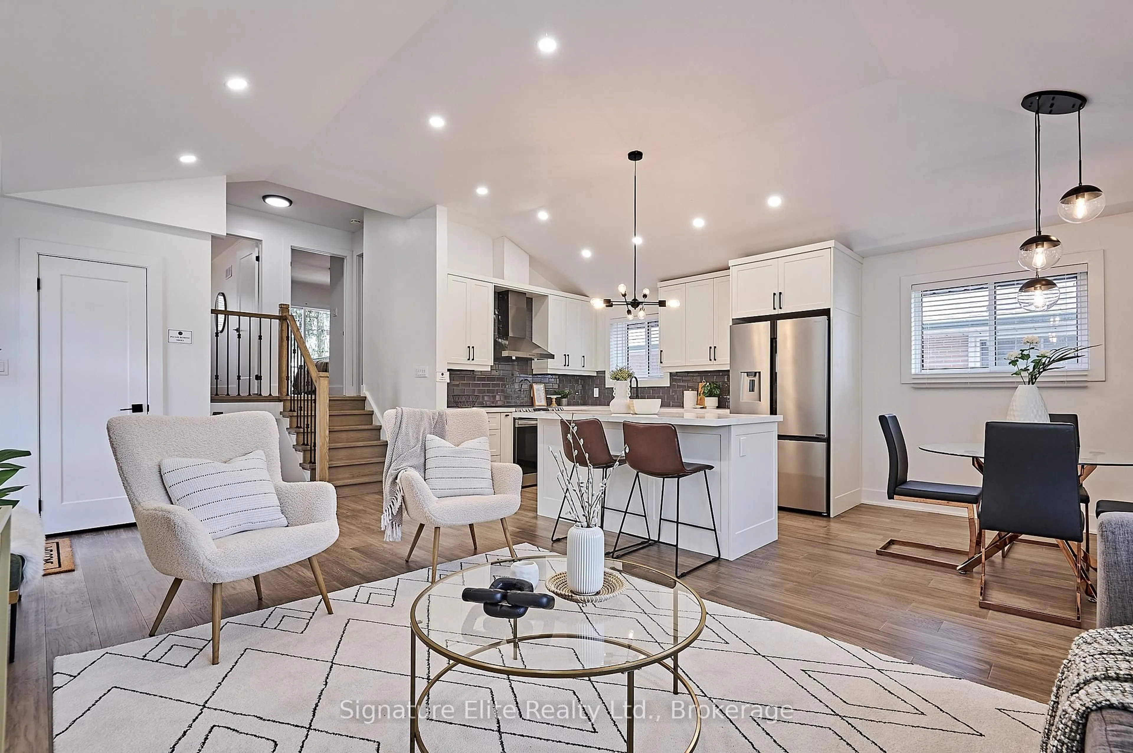 Open concept kitchen, unknown for 40 Stoney Creek Dr, Toronto Ontario M1E 3L3