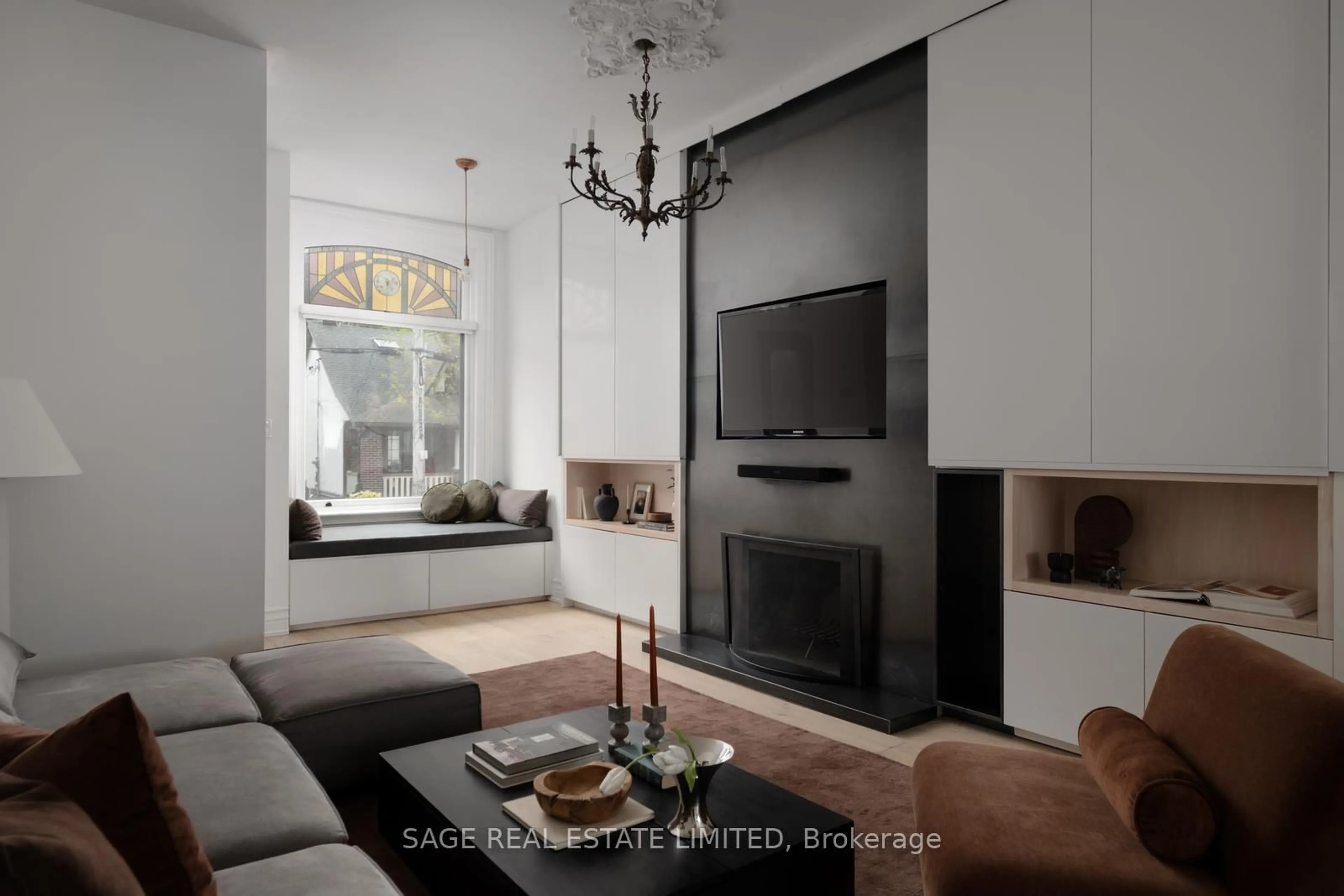 Living room with furniture, unknown for 96 De Grassi St, Toronto Ontario M4M 2K3