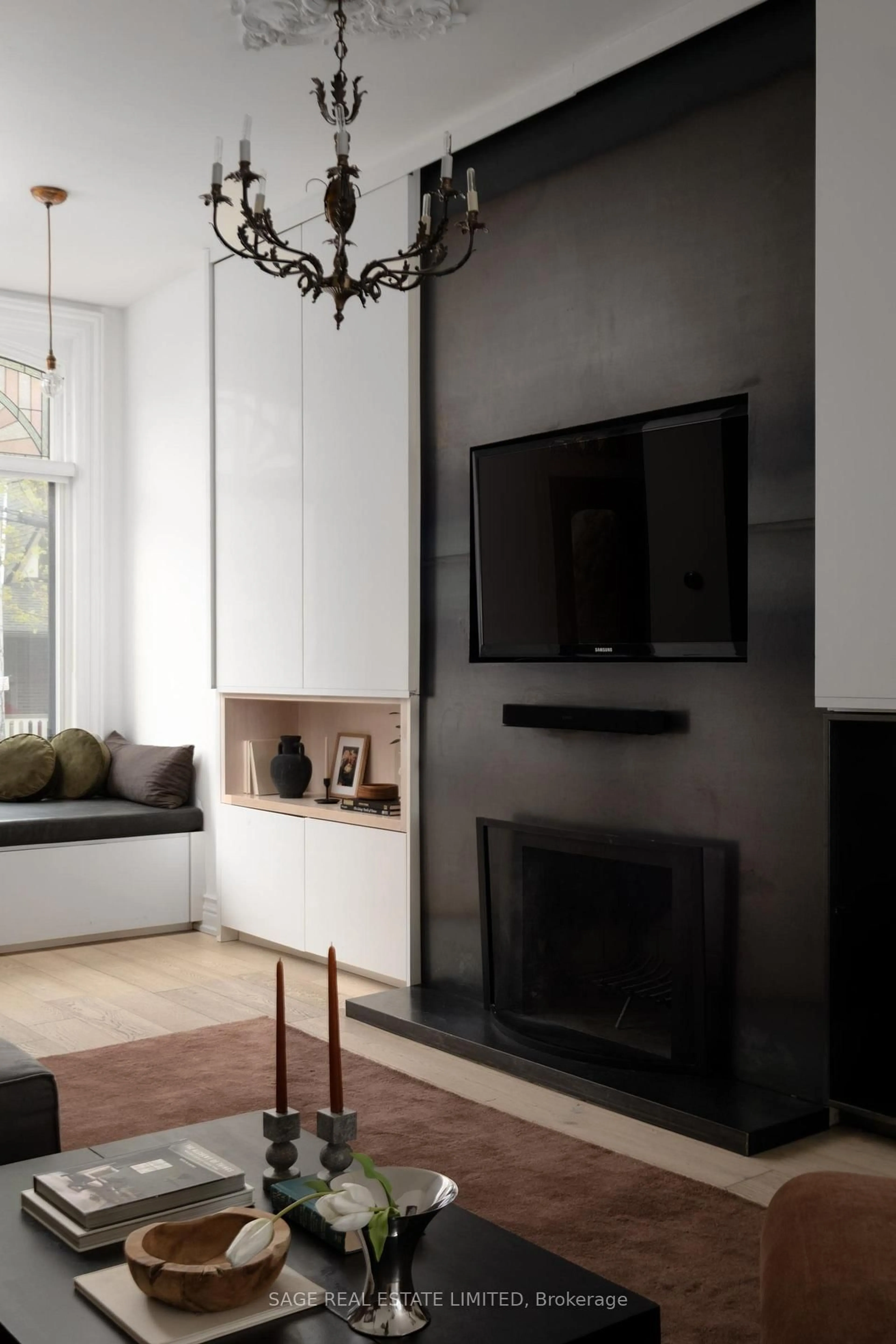 Living room with furniture, unknown for 96 De Grassi St, Toronto Ontario M4M 2K3