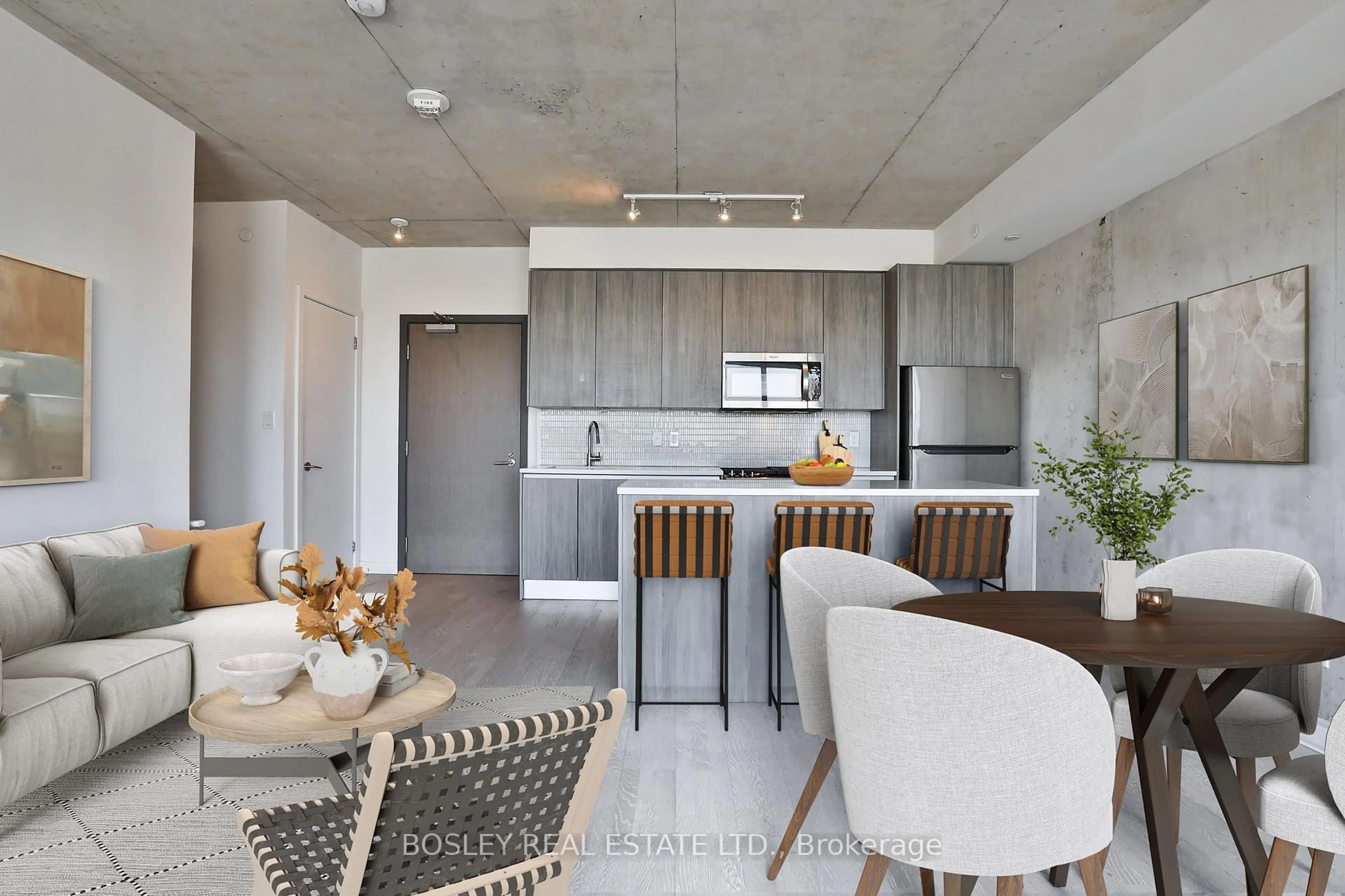 Open concept kitchen, unknown for 246 Logan Ave #PH 714, Toronto Ontario M4M 0E9