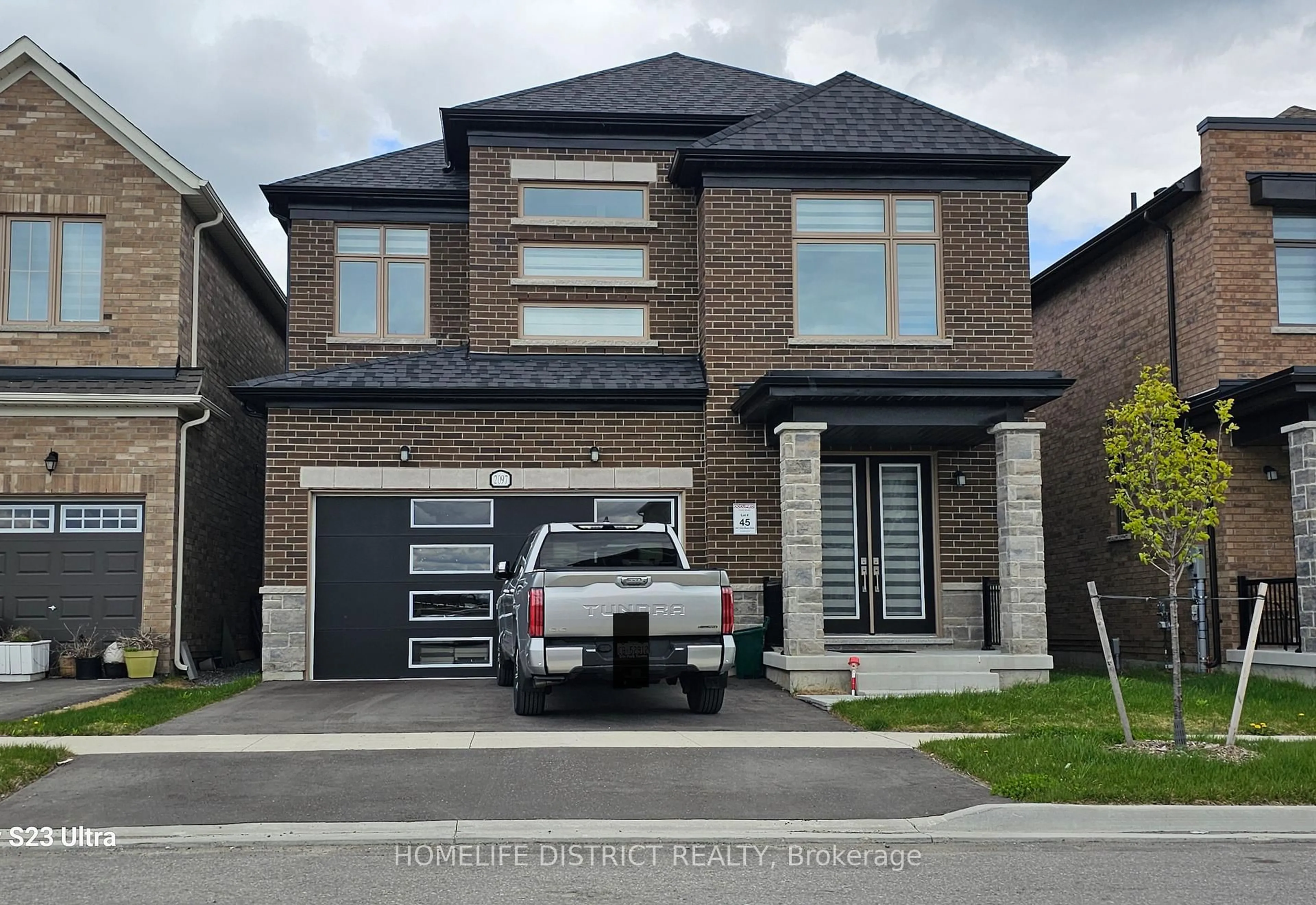 Home with brick exterior material, street for 2097 Chris Mason St, Oshawa Ontario L1H 7K5
