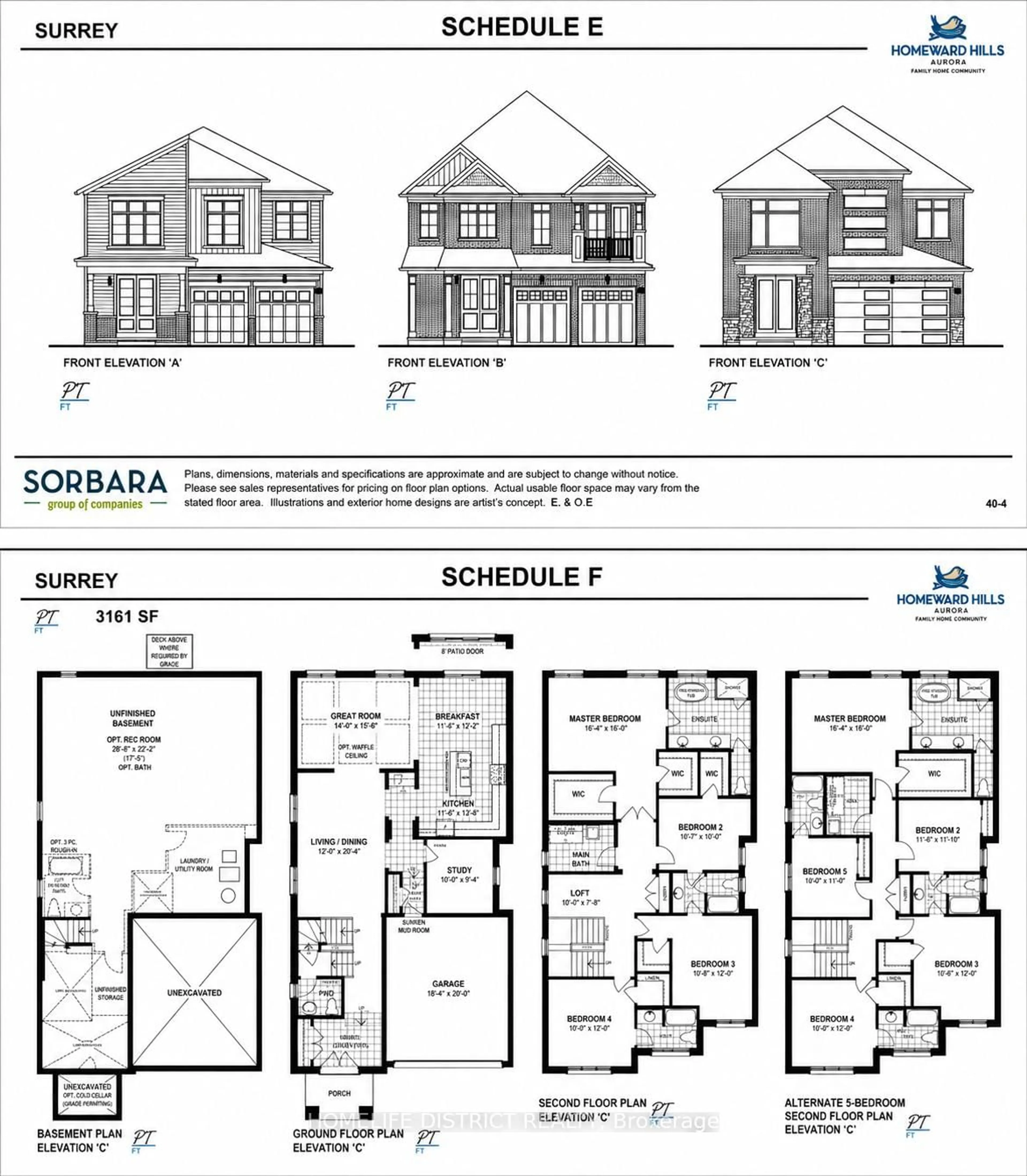 Floor plan for 2097 Chris Mason St, Oshawa Ontario L1H 7K5