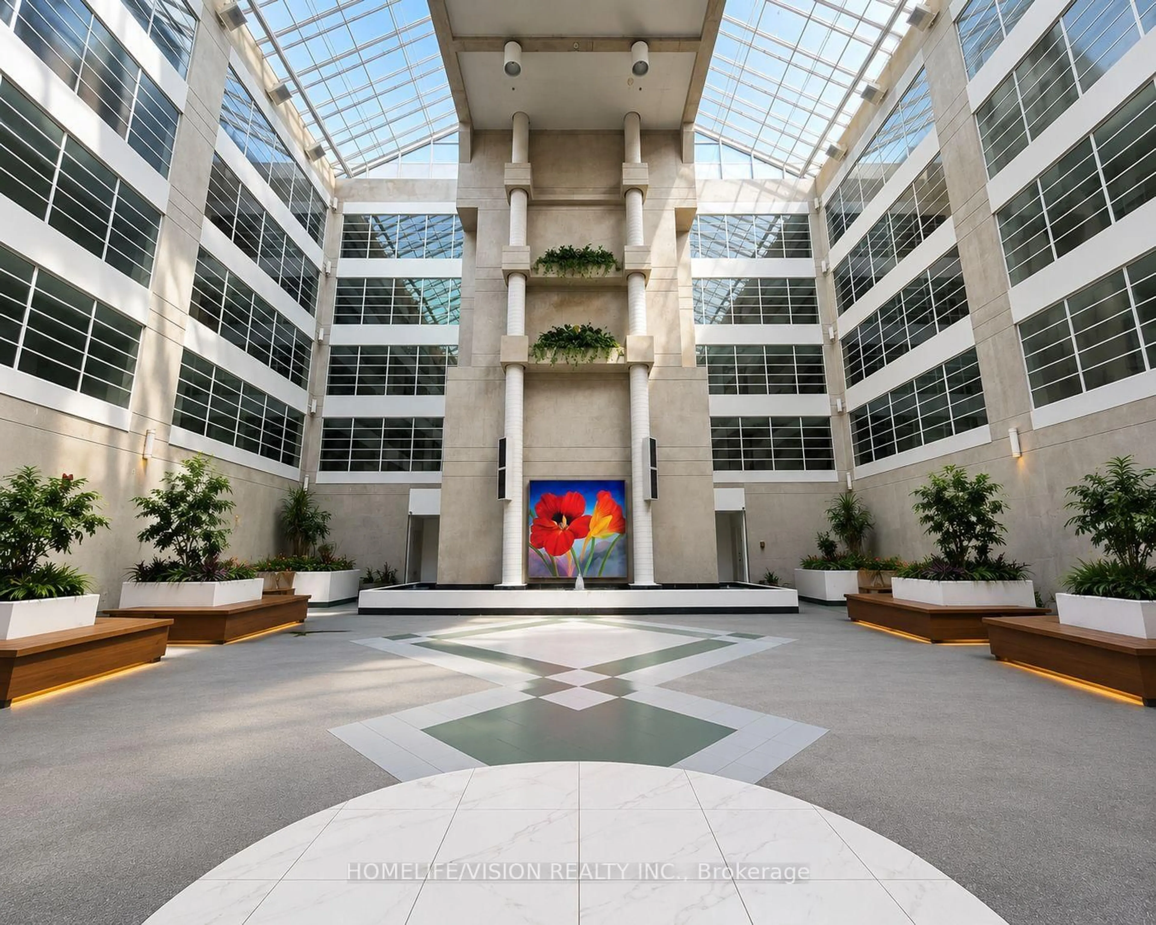 Indoor foyer for 5800 Sheppard Ave #213, Toronto Ontario M1B 5J7