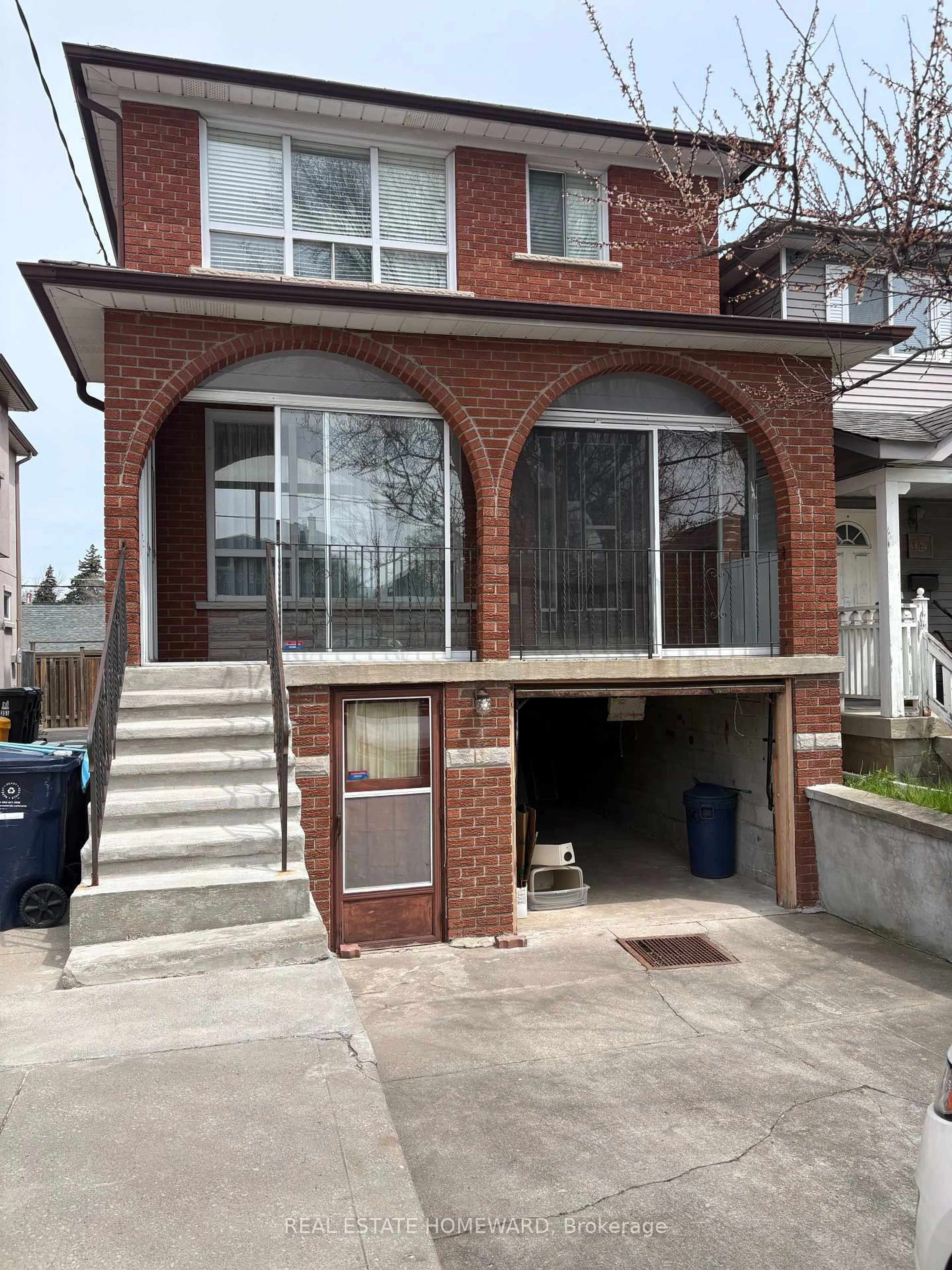 Home with brick exterior material, street for 349 Monarch Park Ave, Toronto Ontario M4J 4T4