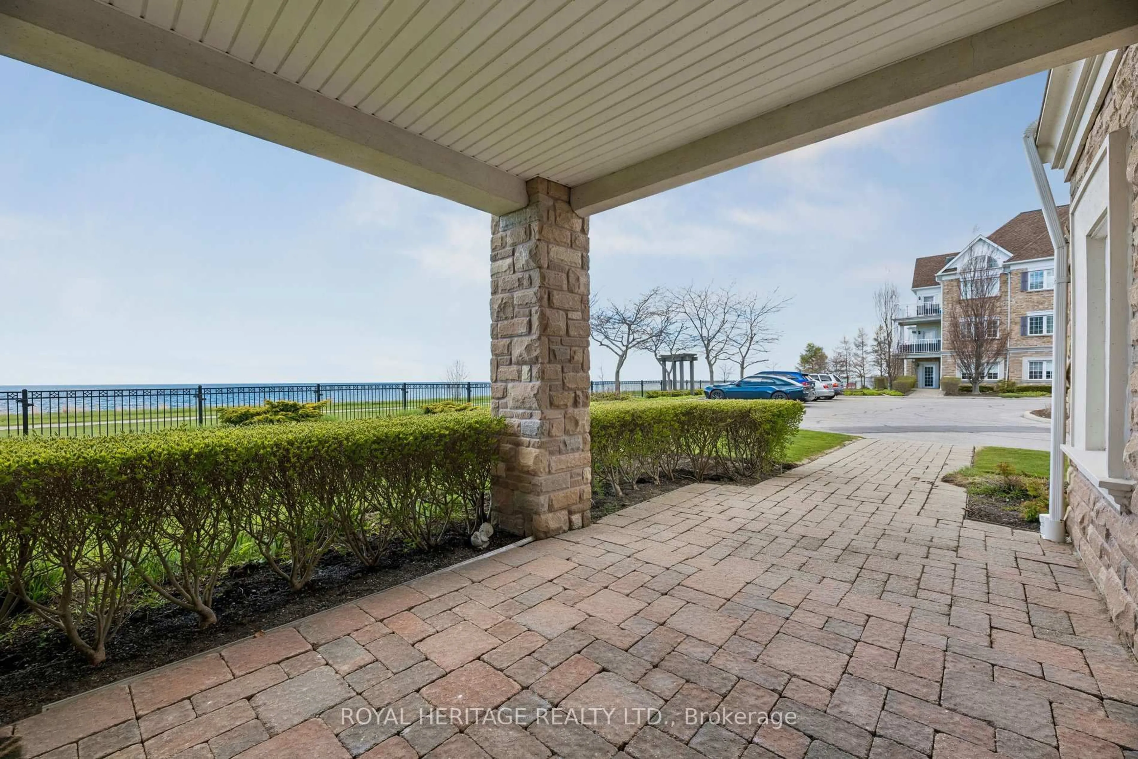 Patio, water/lake/river/ocean view for 385 Lakebreeze Dr #101, Clarington Ontario L1B 1P5