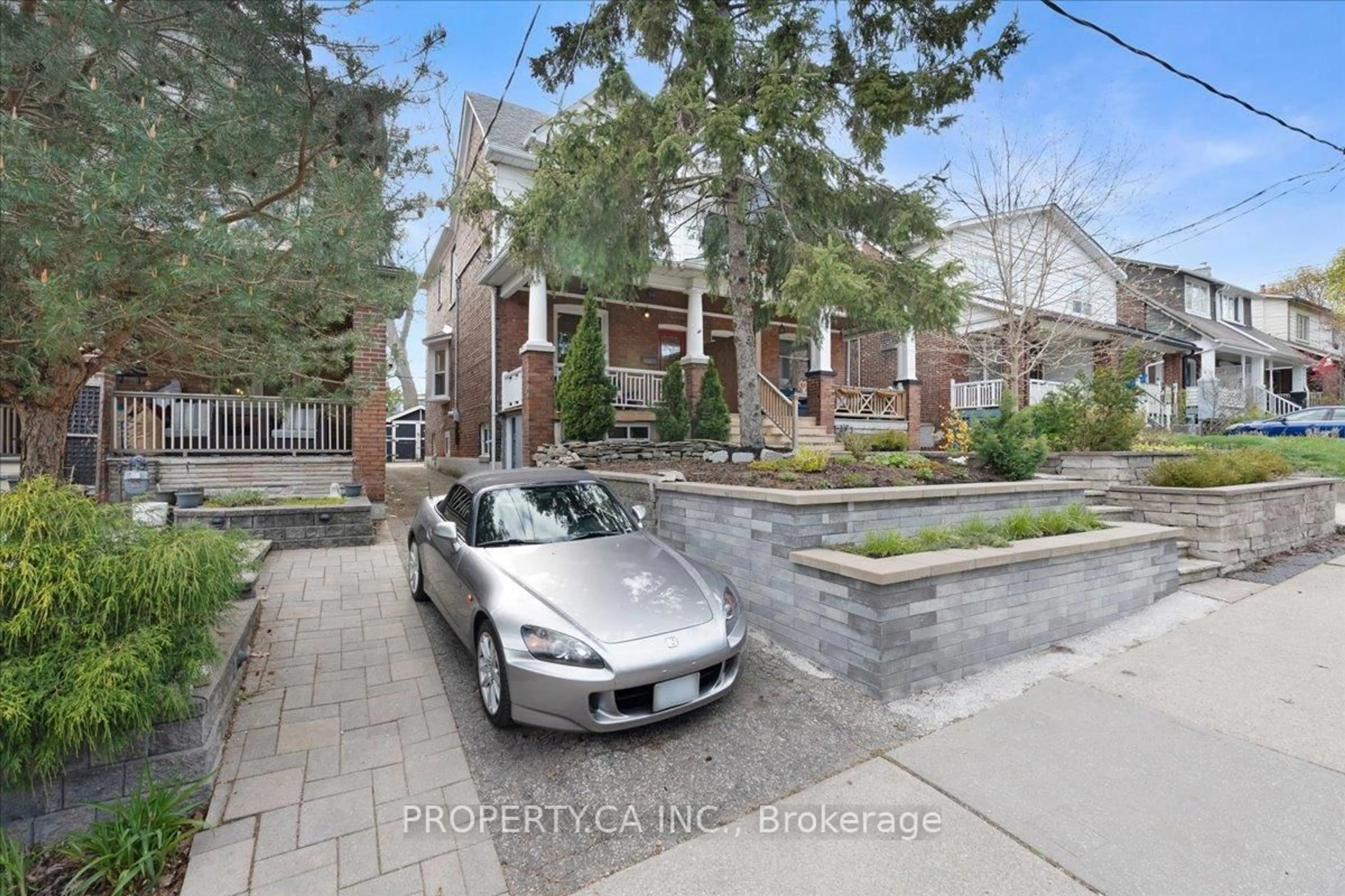 Home with brick exterior material, street for 44 Beach View Cres, Toronto Ontario M4E 2L5