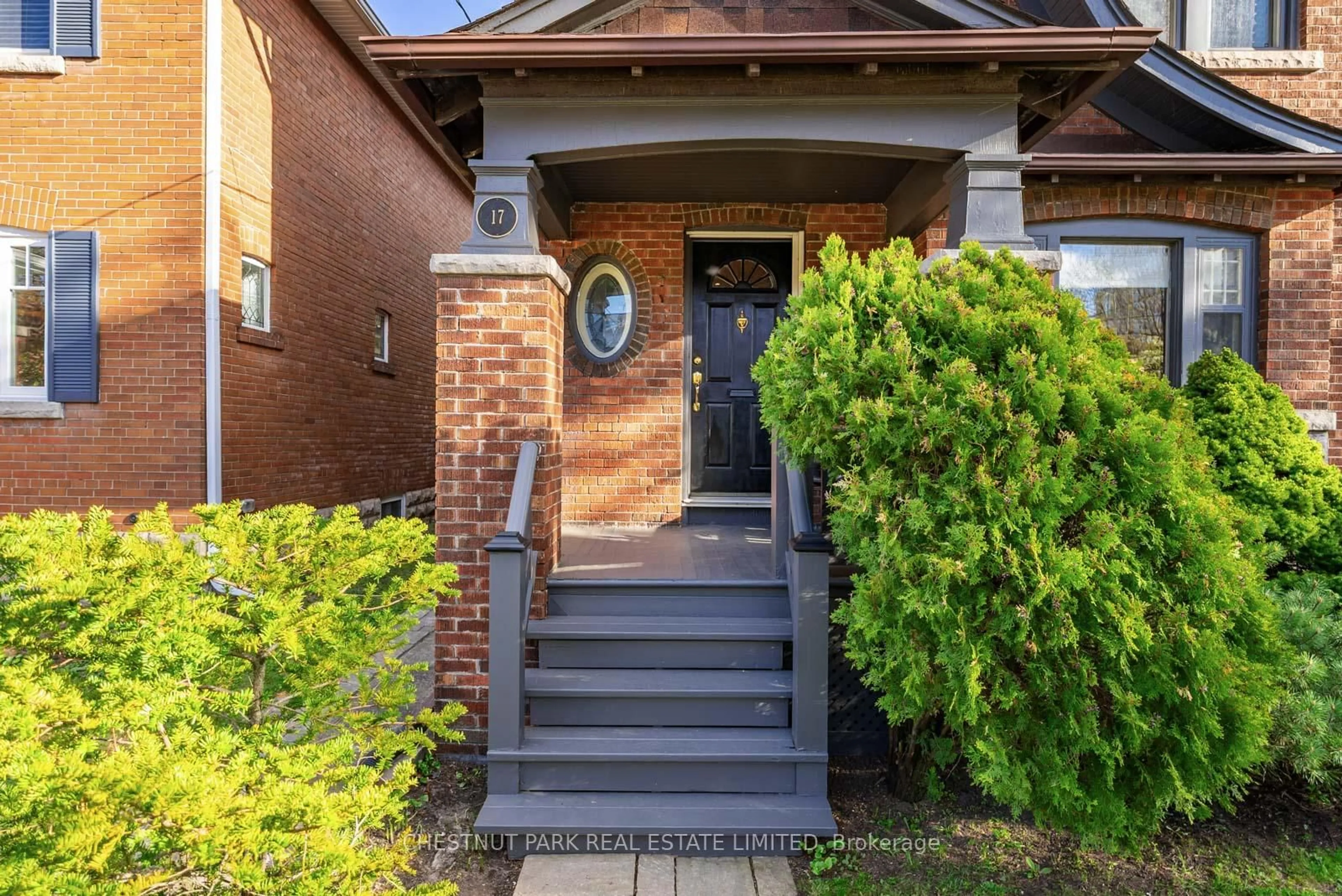 Home with brick exterior material, street for 17 Glen Stewart Ave, Toronto Ontario M4E 1P6