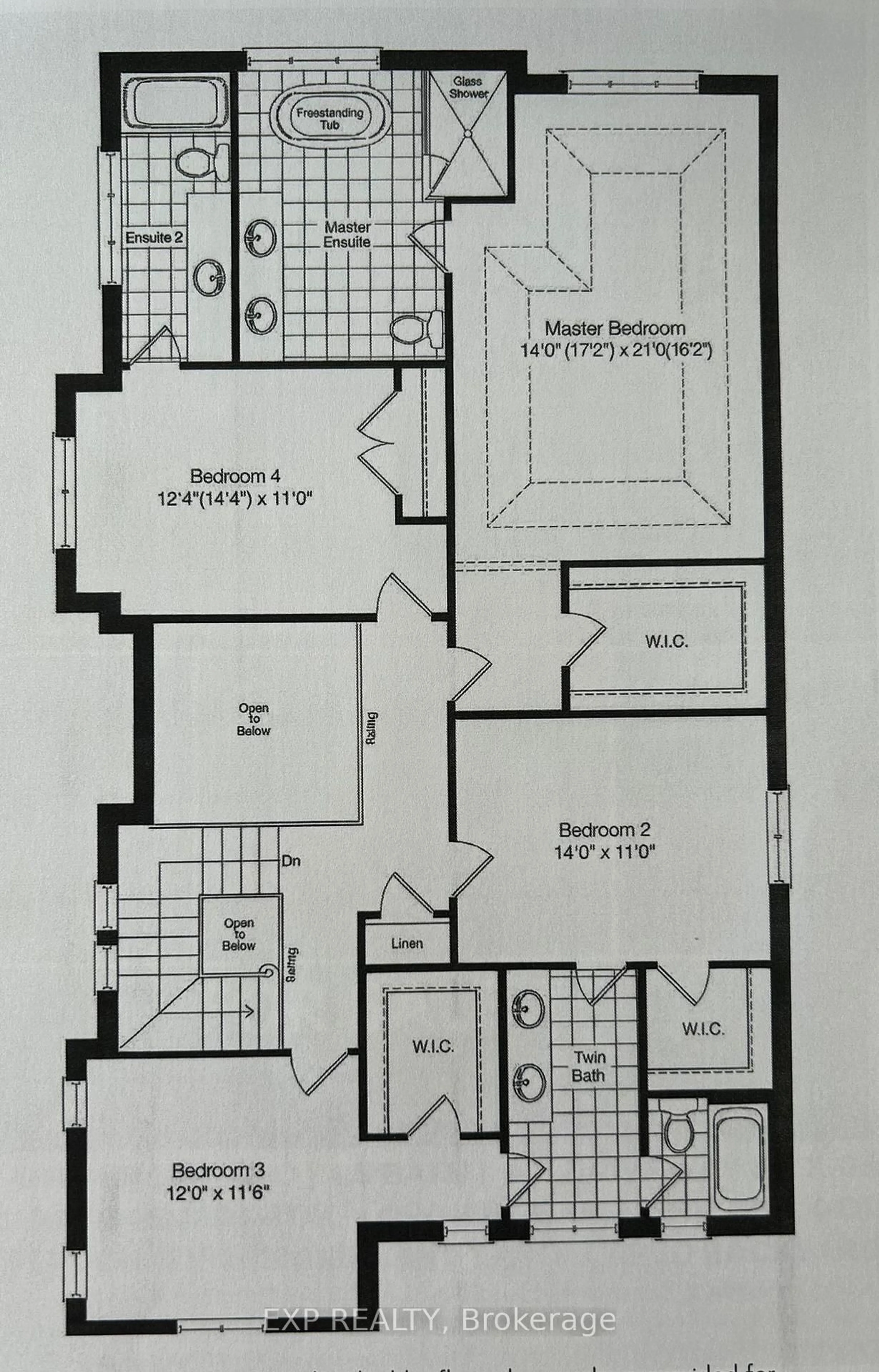Floor plan for 13 Arksey St, Whitby Ontario L1P 0G5