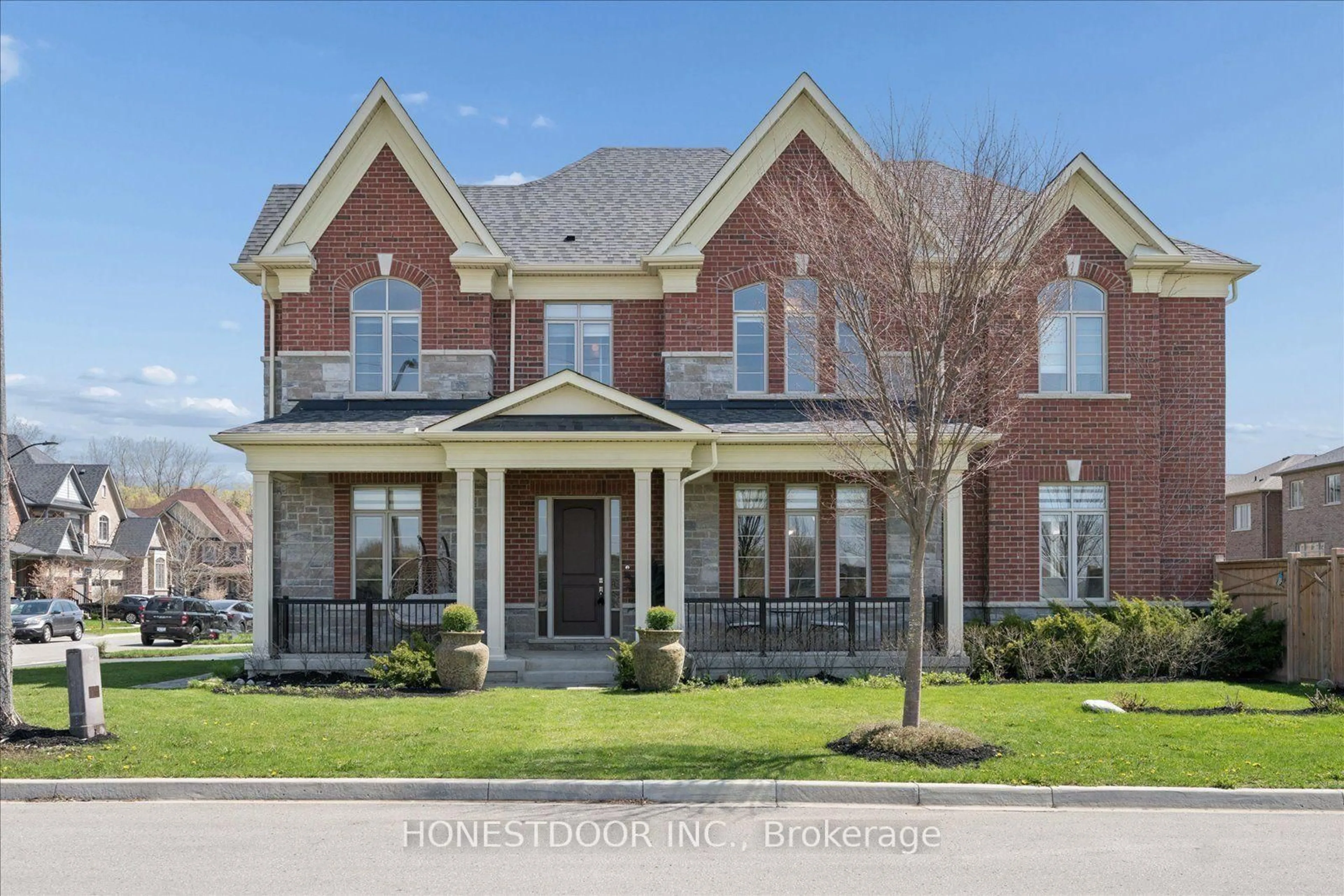 Home with brick exterior material, street for 5 Blenheim Circ, Whitby Ontario L1P 0E3