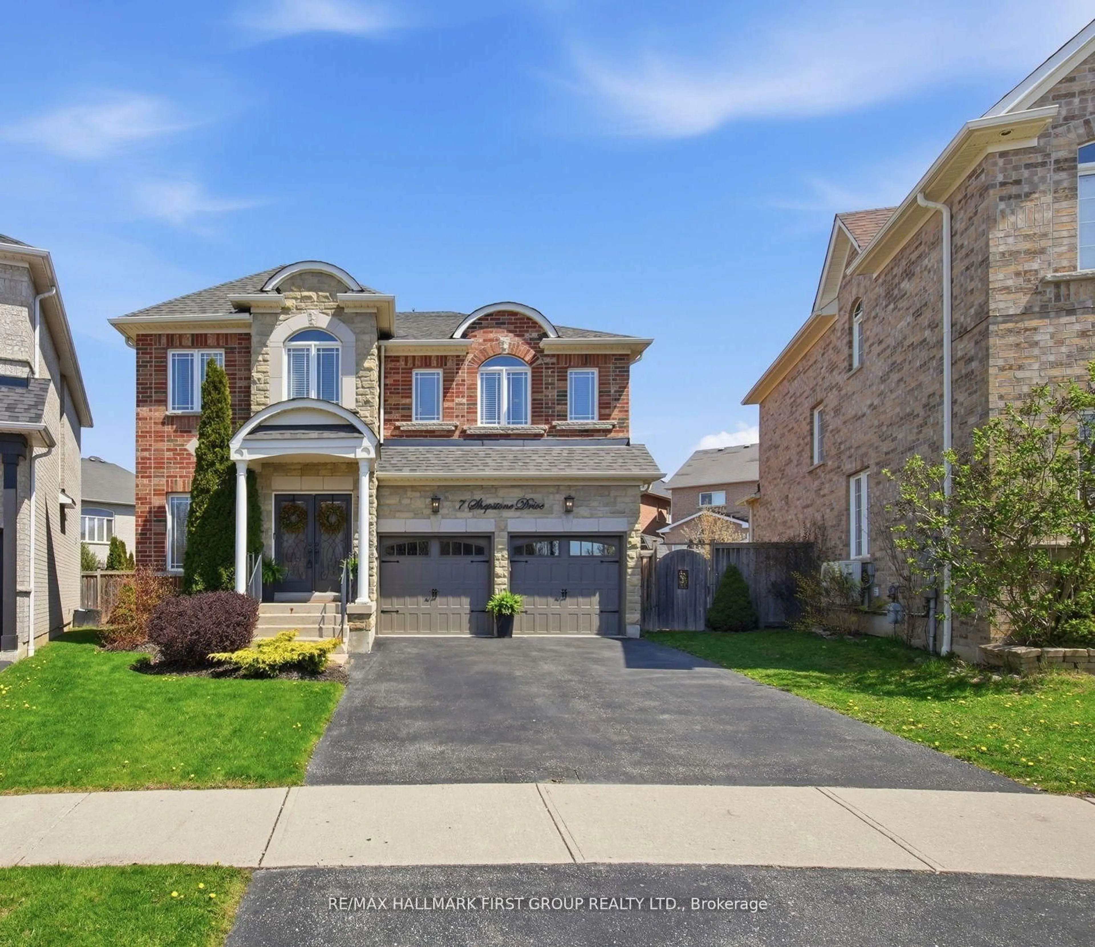 Home with brick exterior material, street for 7 Shepstone Dr, Ajax Ontario L1Z 0A5