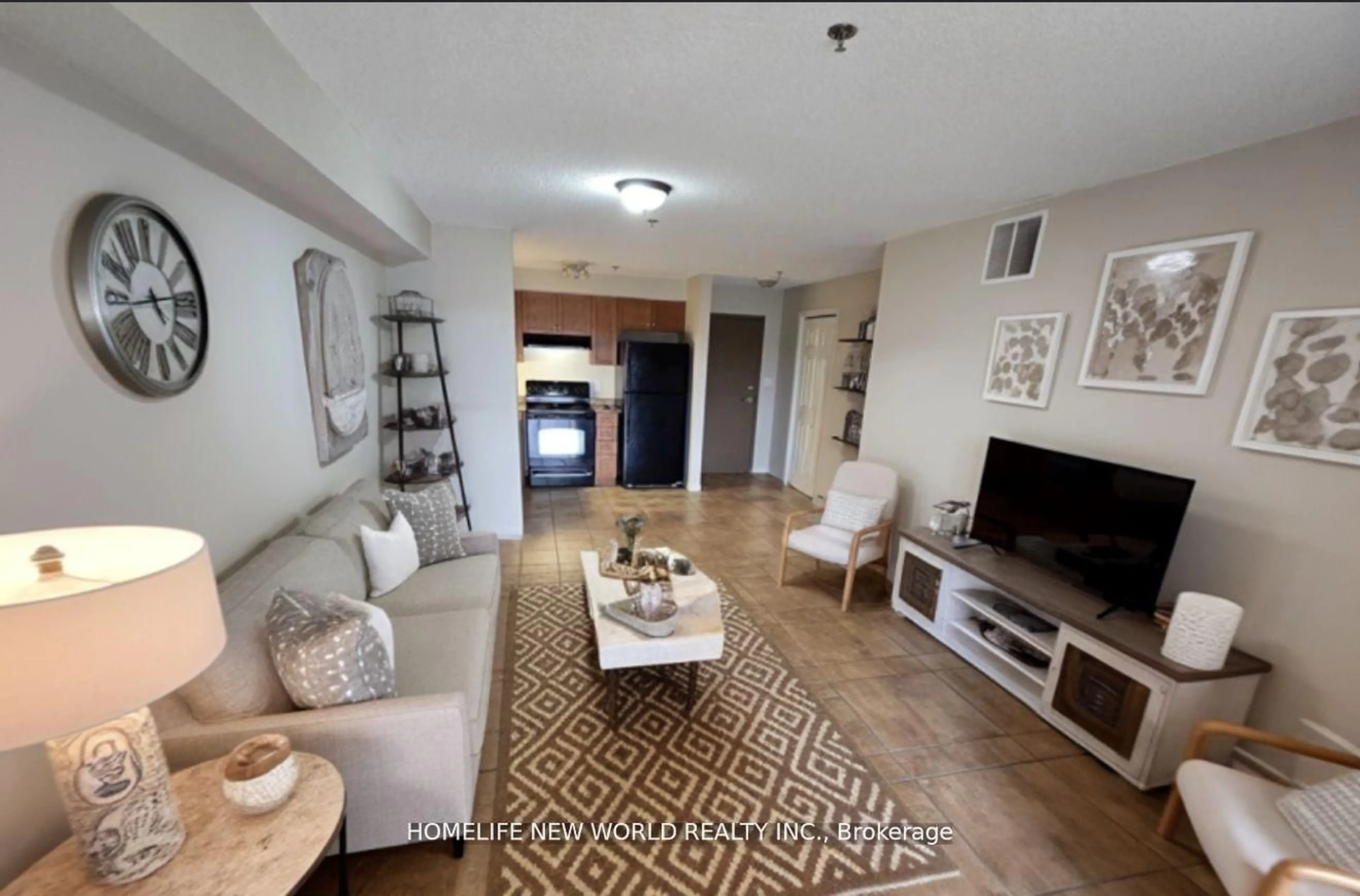 Living room with furniture, unknown for 5235 Finch Ave #310, Toronto Ontario M1S 5X3