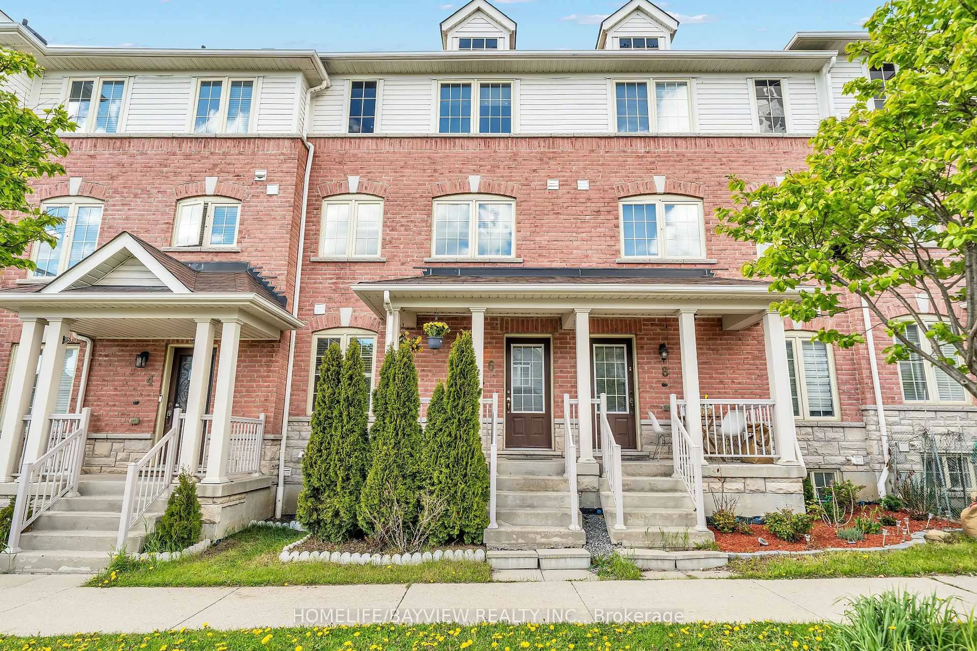 Home with brick exterior material, street for 6 Barnham St, Ajax Ontario L1Z 0M5
