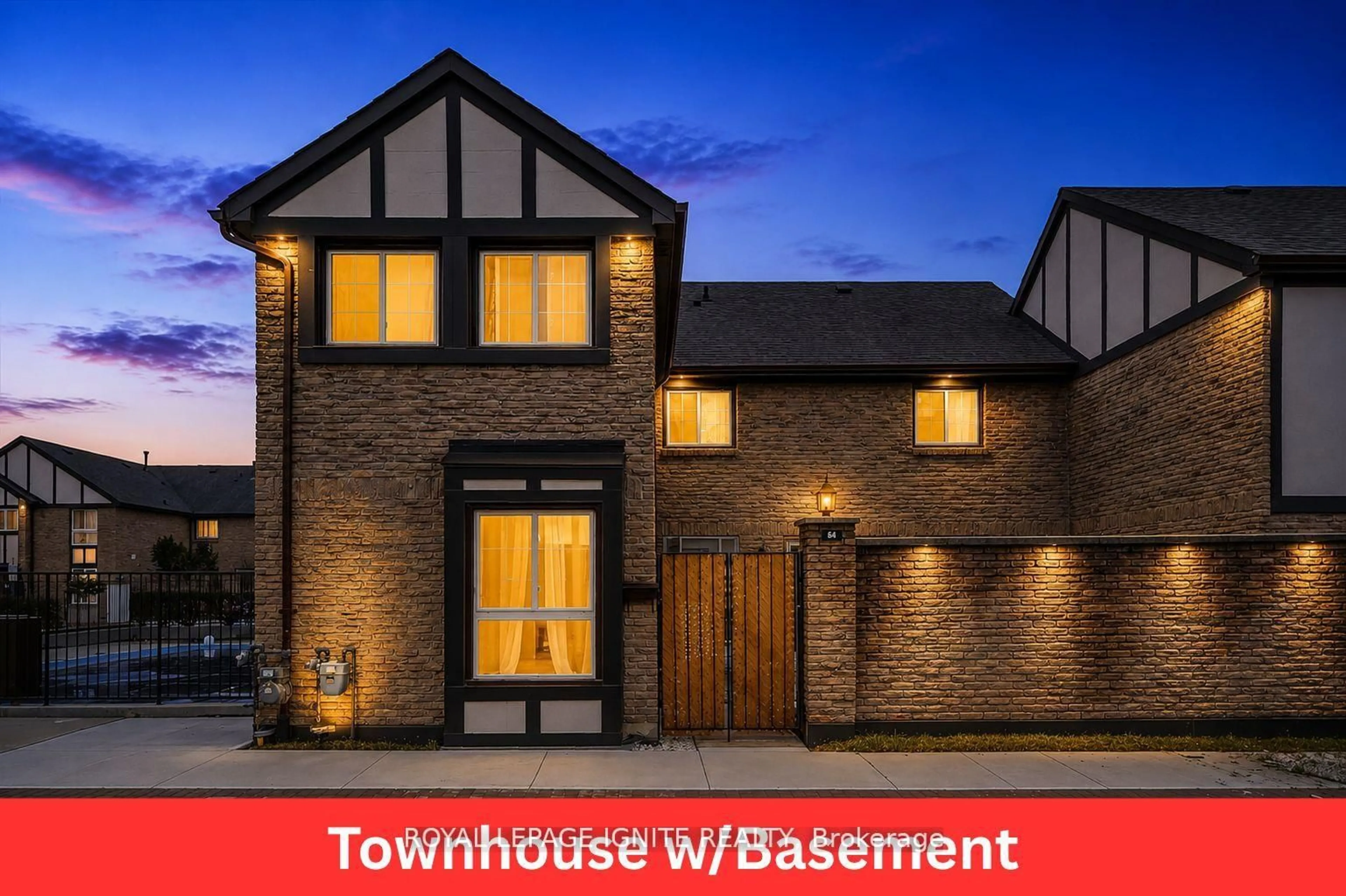 Home with brick exterior material, street for 2 Dailing Gate #56, Toronto Ontario M1B 1Z8