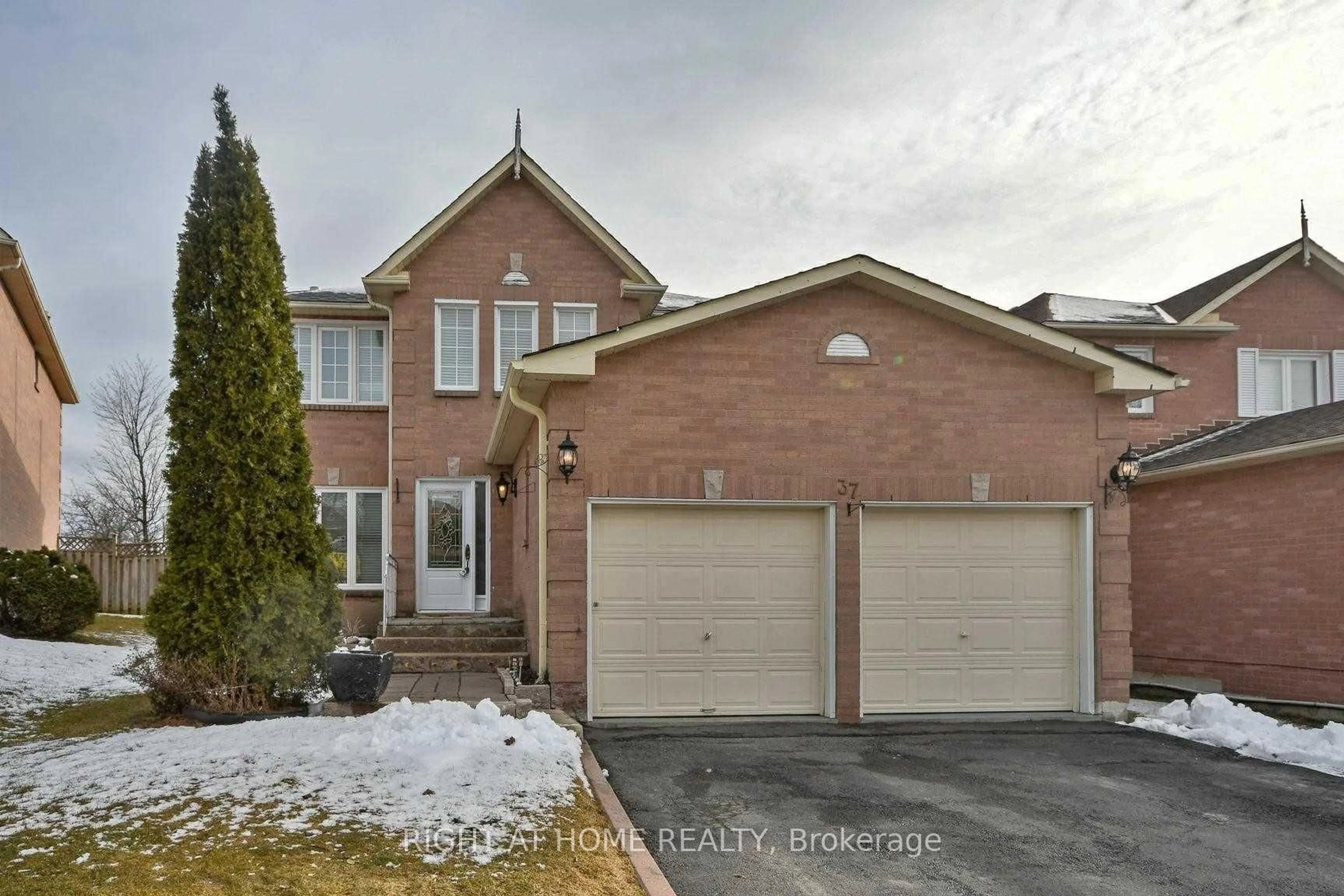 Home with brick exterior material, street for 37 Willcocks Cres, Ajax Ontario L1T 3L9