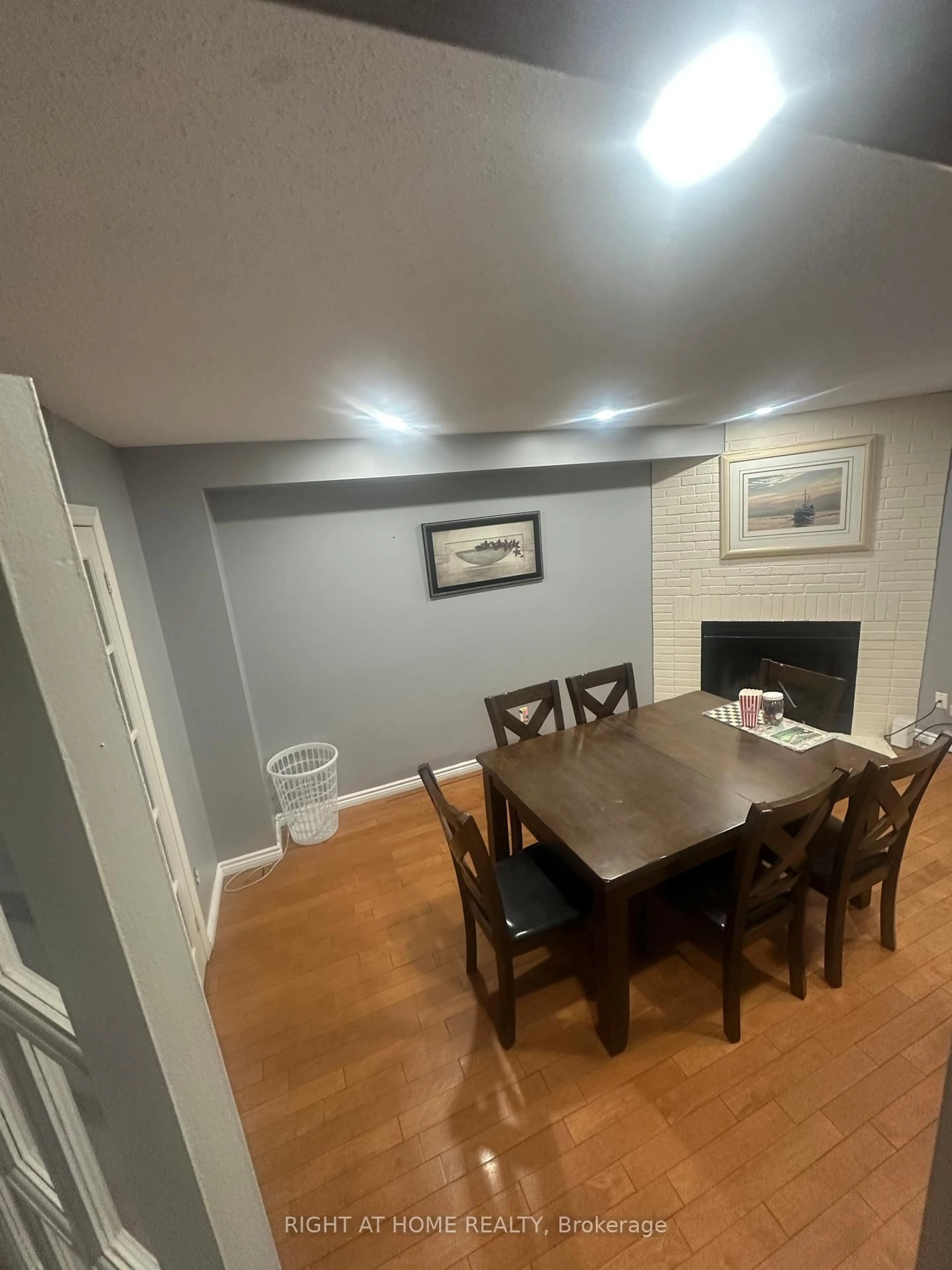 Dining room, wood/laminate floor for 37 Willcocks Cres, Ajax Ontario L1T 3L9