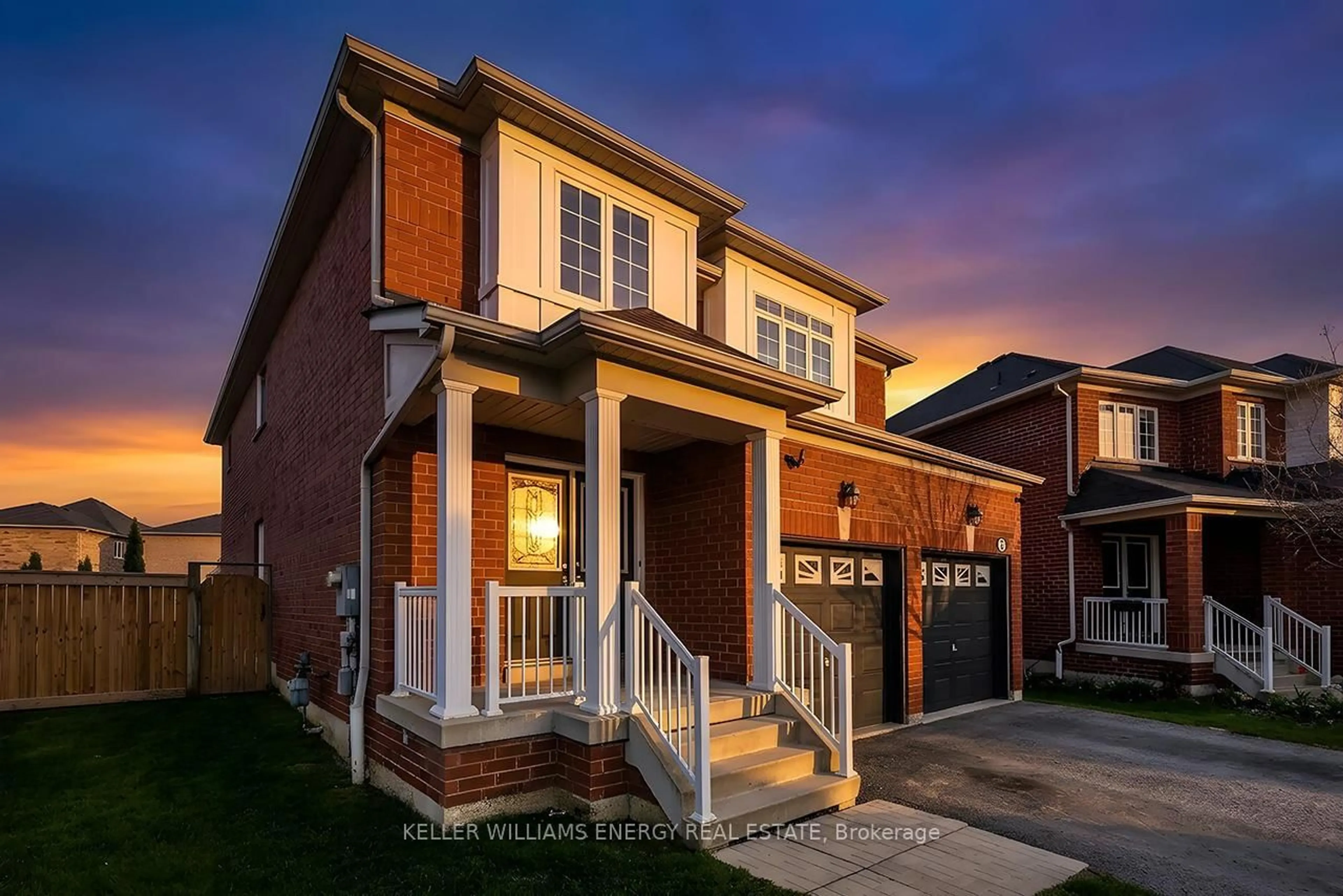 Home with brick exterior material, street for 49 Harkness Dr, Whitby Ontario L1R 0C5