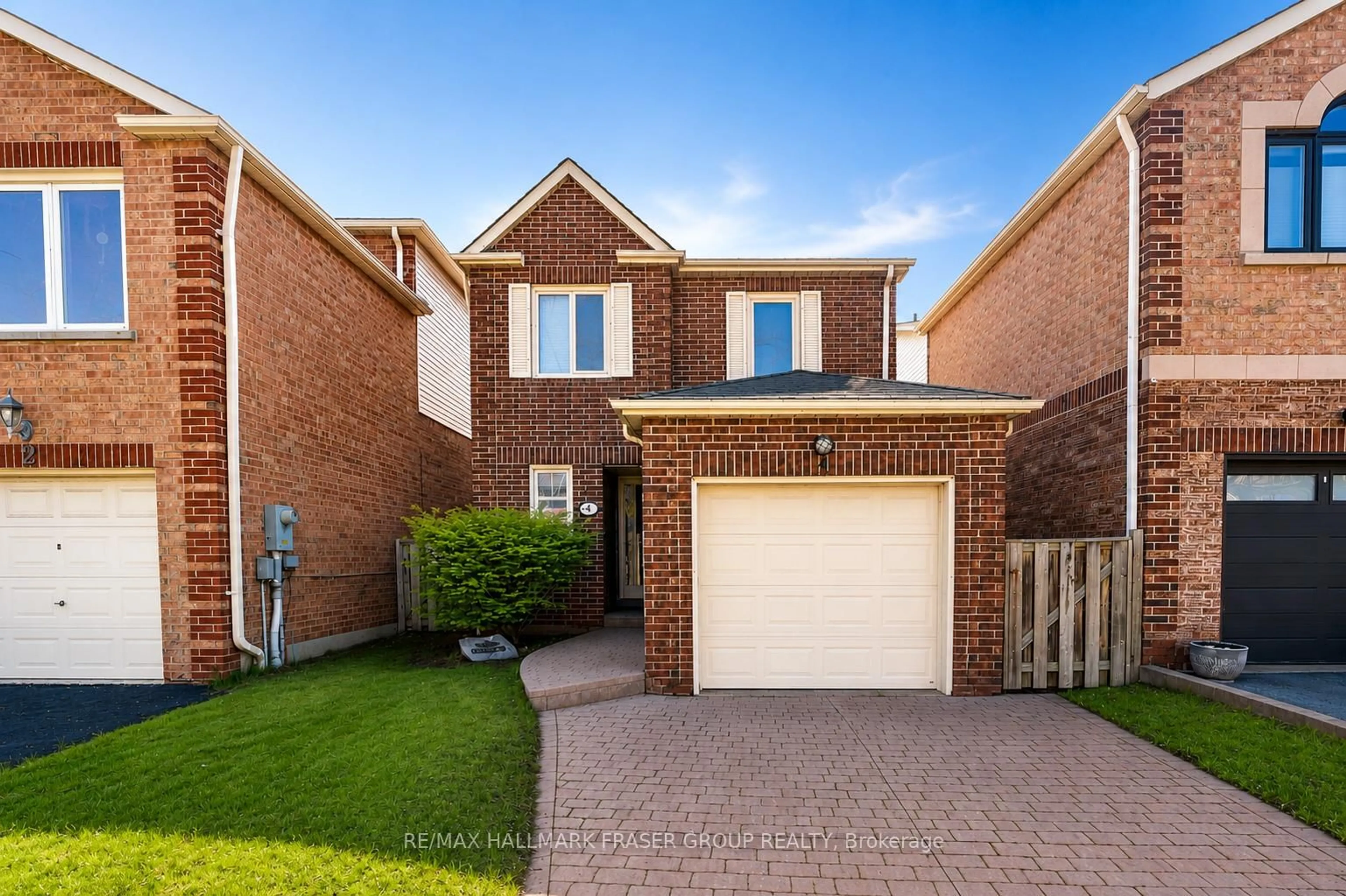 Home with brick exterior material, street for 4 Coalport Dr, Toronto Ontario M1N 4B6