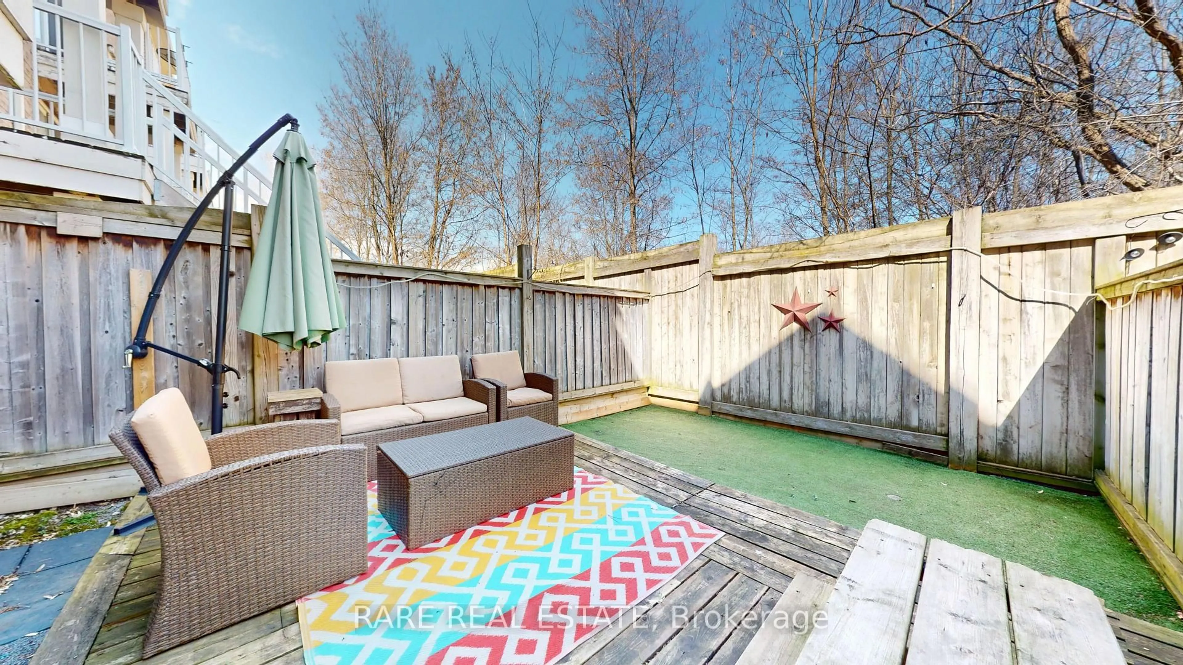 Patio, water/lake/river/ocean view for 41 Cullcastle St, Ajax Ontario L1S 0B1