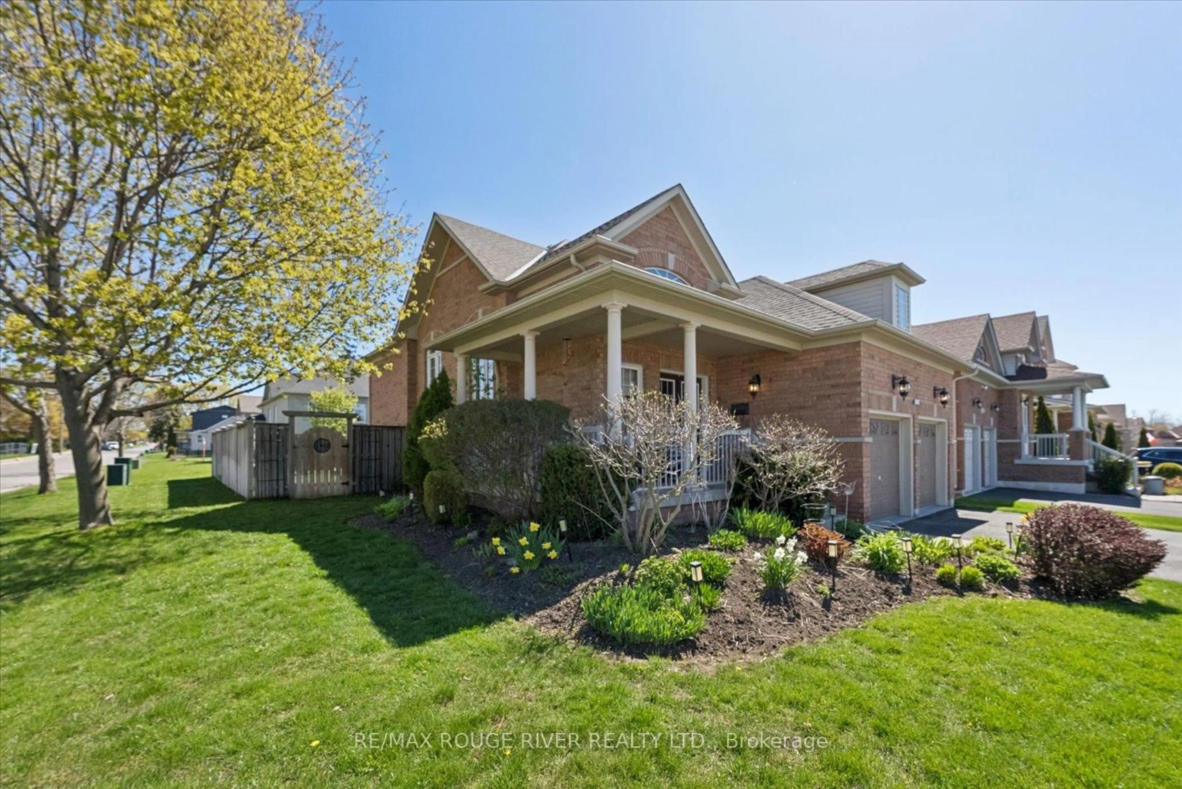Home with brick exterior material, street for 59 Alfred Shrubb Lane, Clarington Ontario L1C 0B1