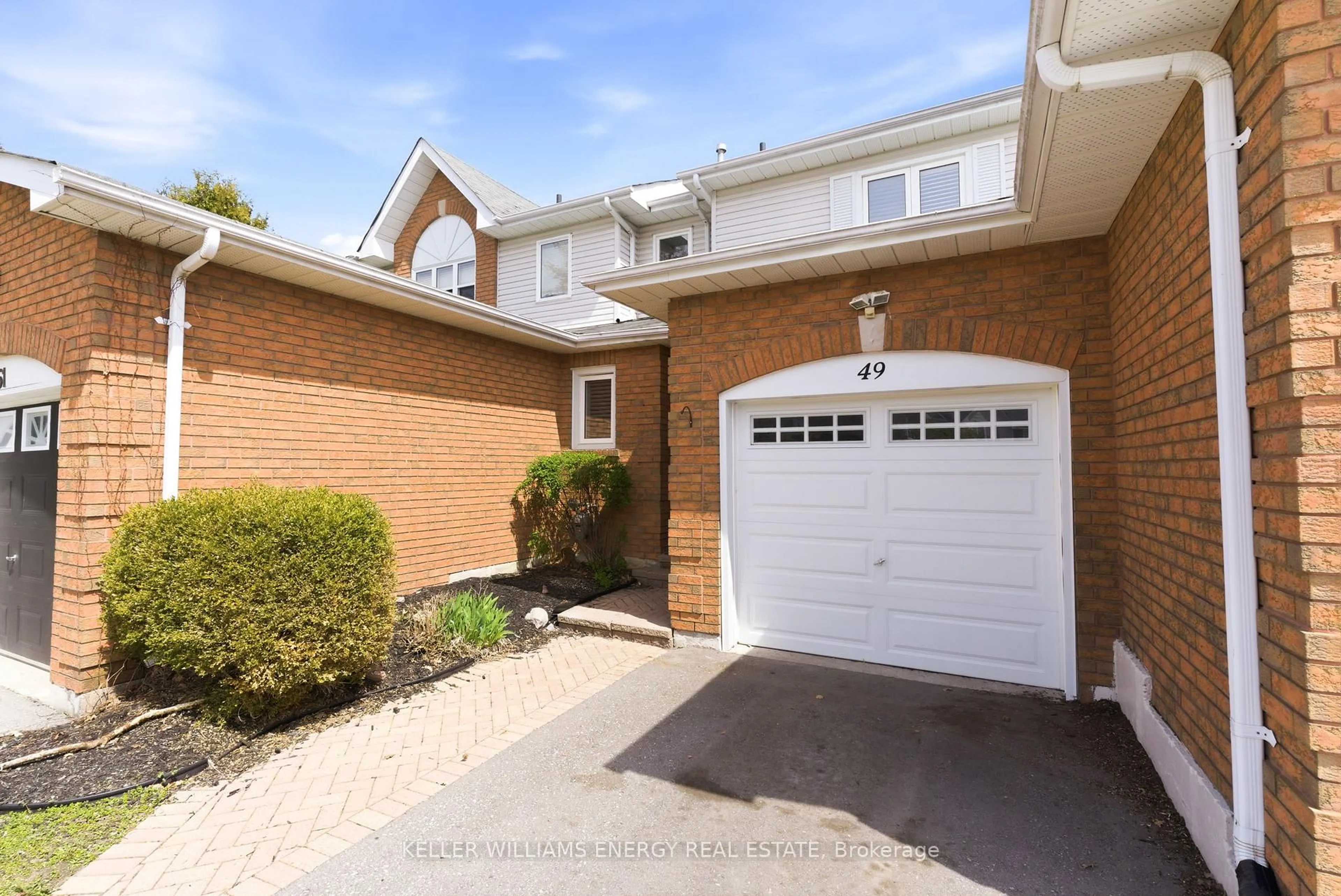 Home with brick exterior material, street for 49 Cecil Found Cres, Clarington Ontario L1E 2W1