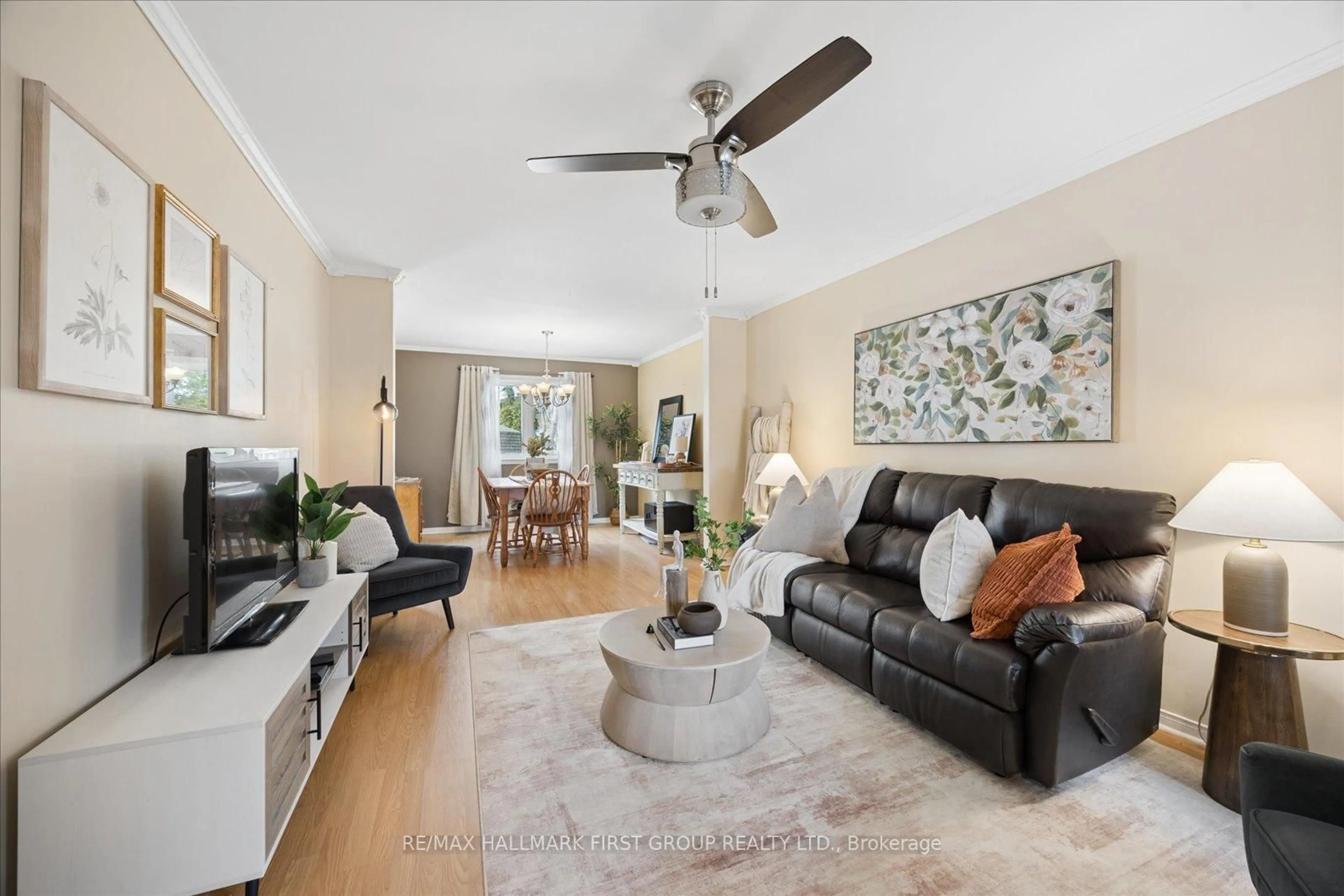 Living room with furniture, unknown for 64 Brennan Rd, Ajax Ontario L1T 1X4