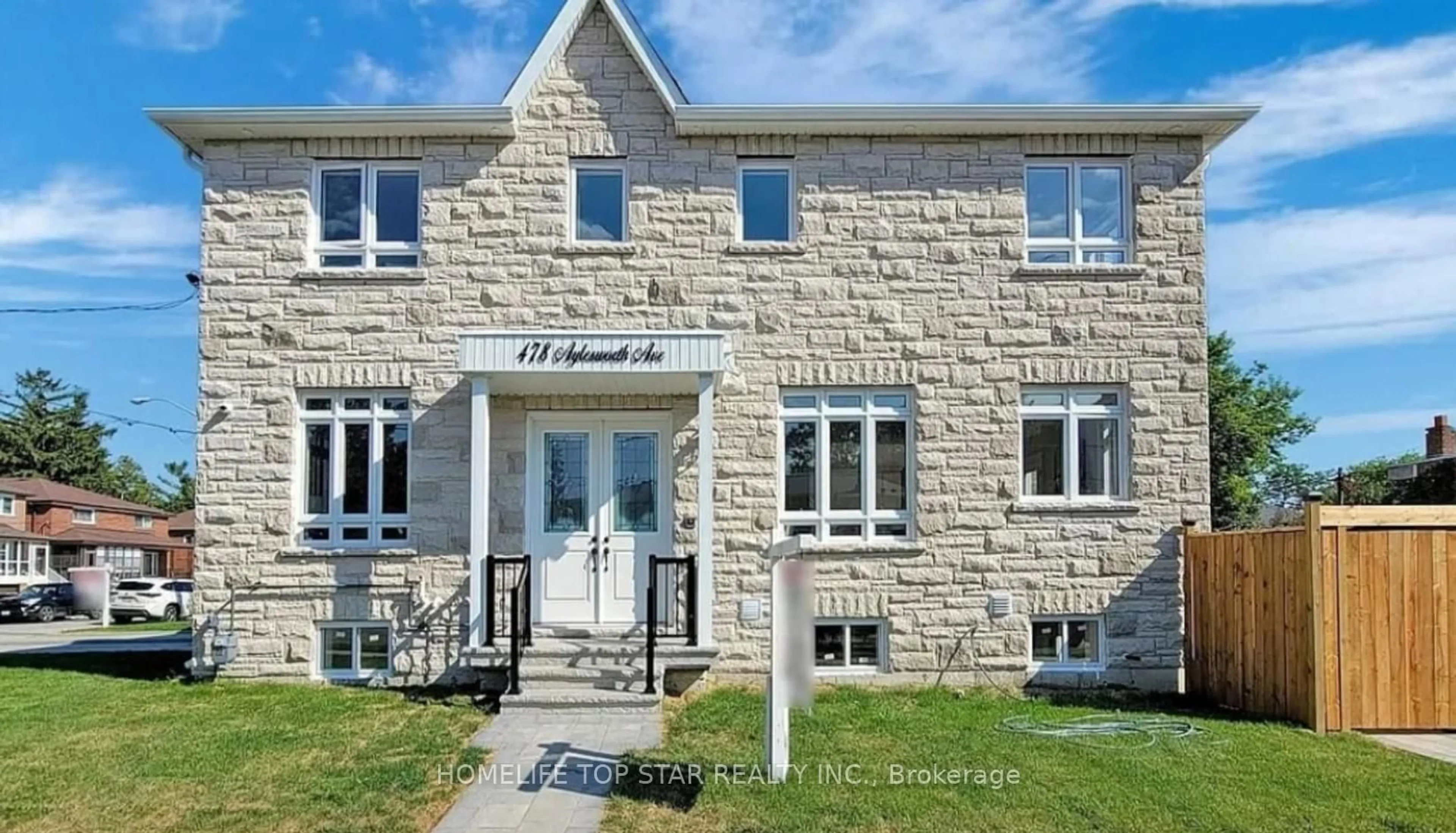 Home with brick exterior material, building for 478 Aylesworth Ave, Toronto Ontario M1N 3X9