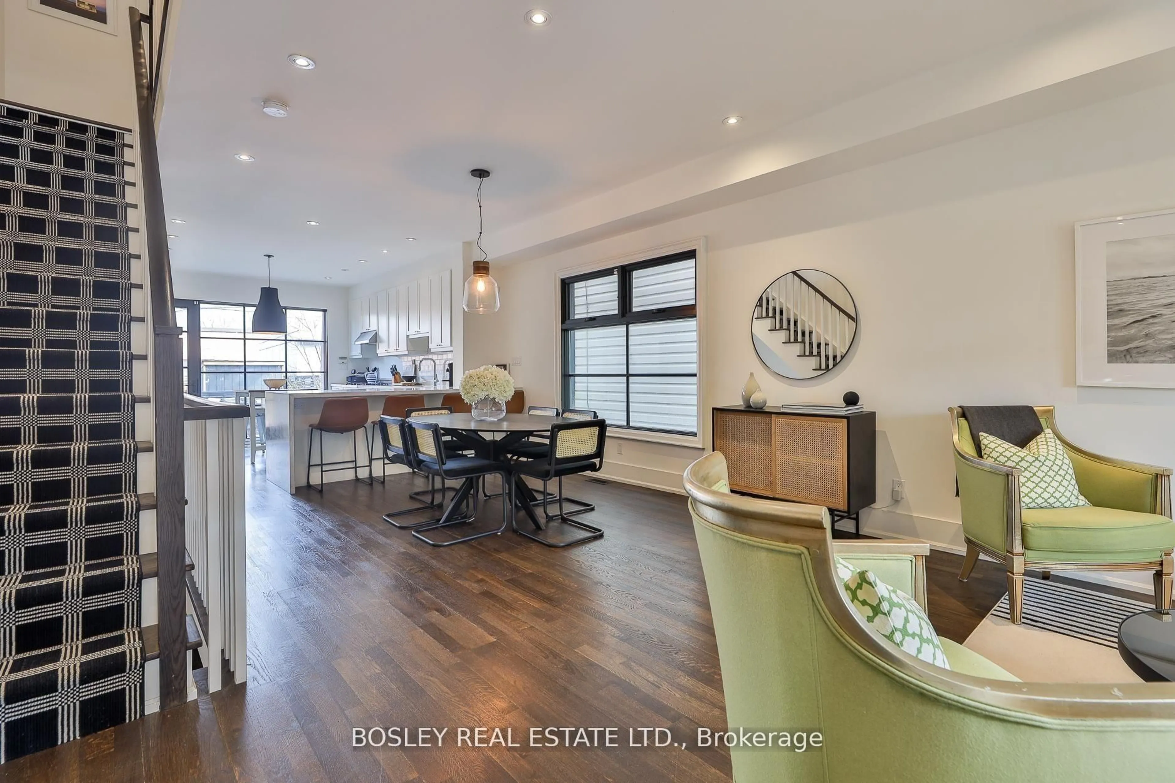 Open concept kitchen, unknown for 114 Ivy Ave, Toronto Ontario M4L 2H7