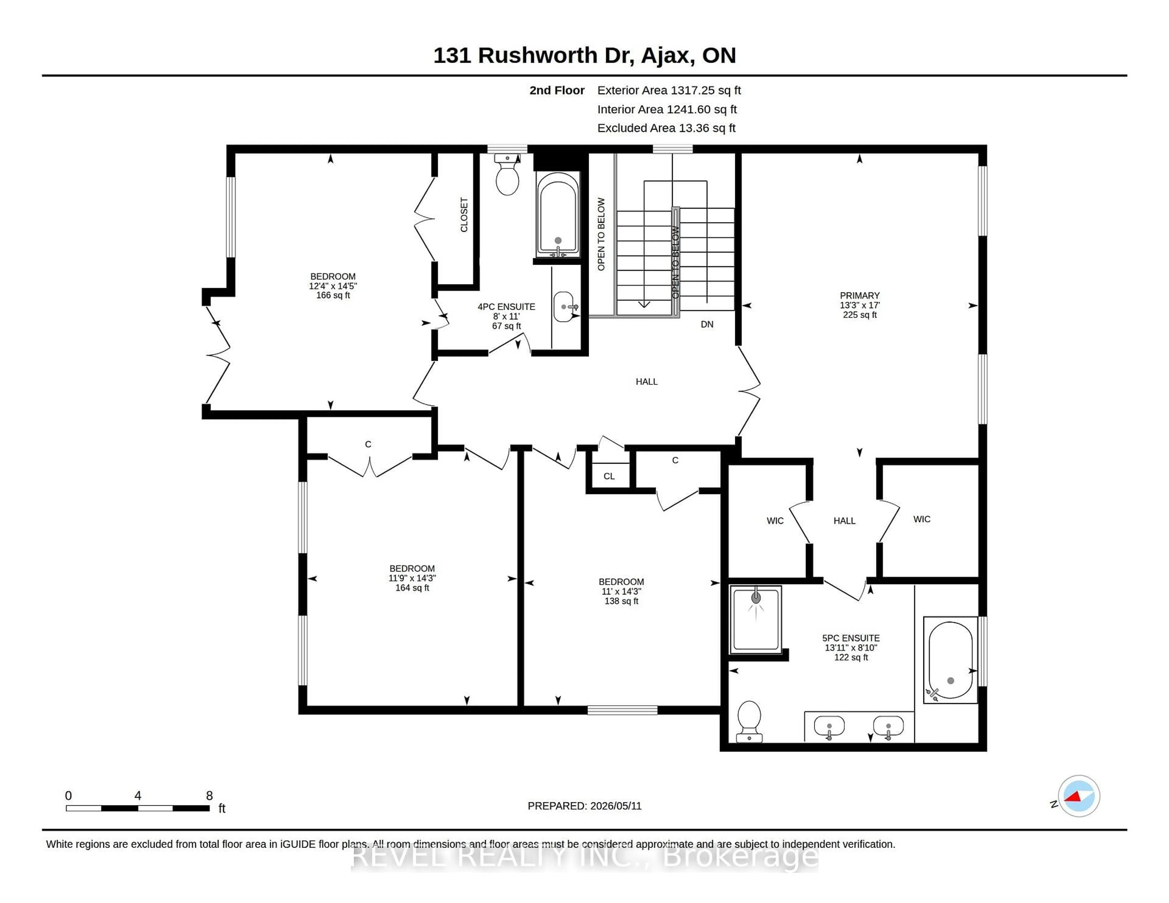 Floor plan for 131 Rushworth Dr, Ajax Ontario L1S 2A3