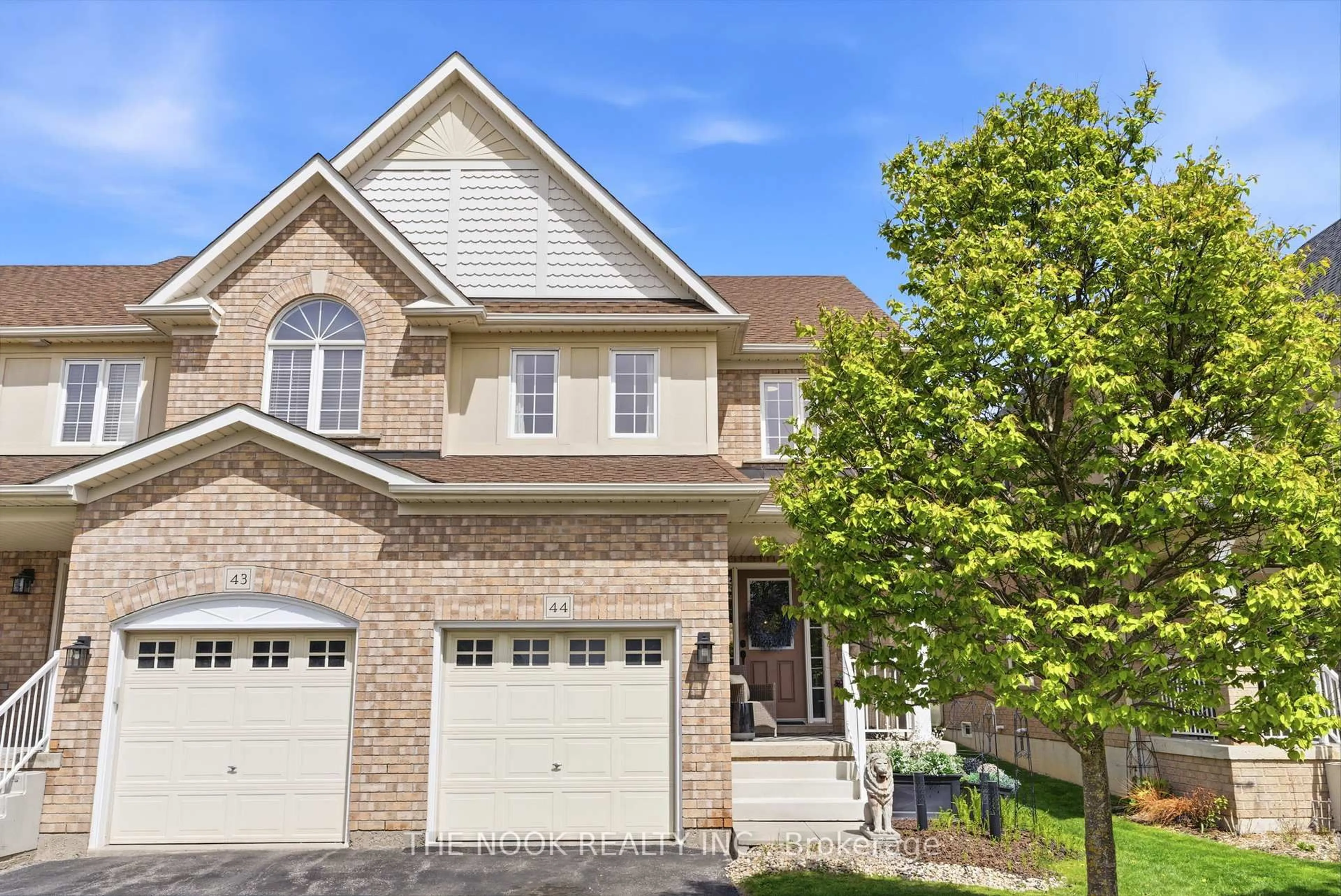 Home with brick exterior material, street for 460 Woodmount Dr #44, Oshawa Ontario L1K 0K4