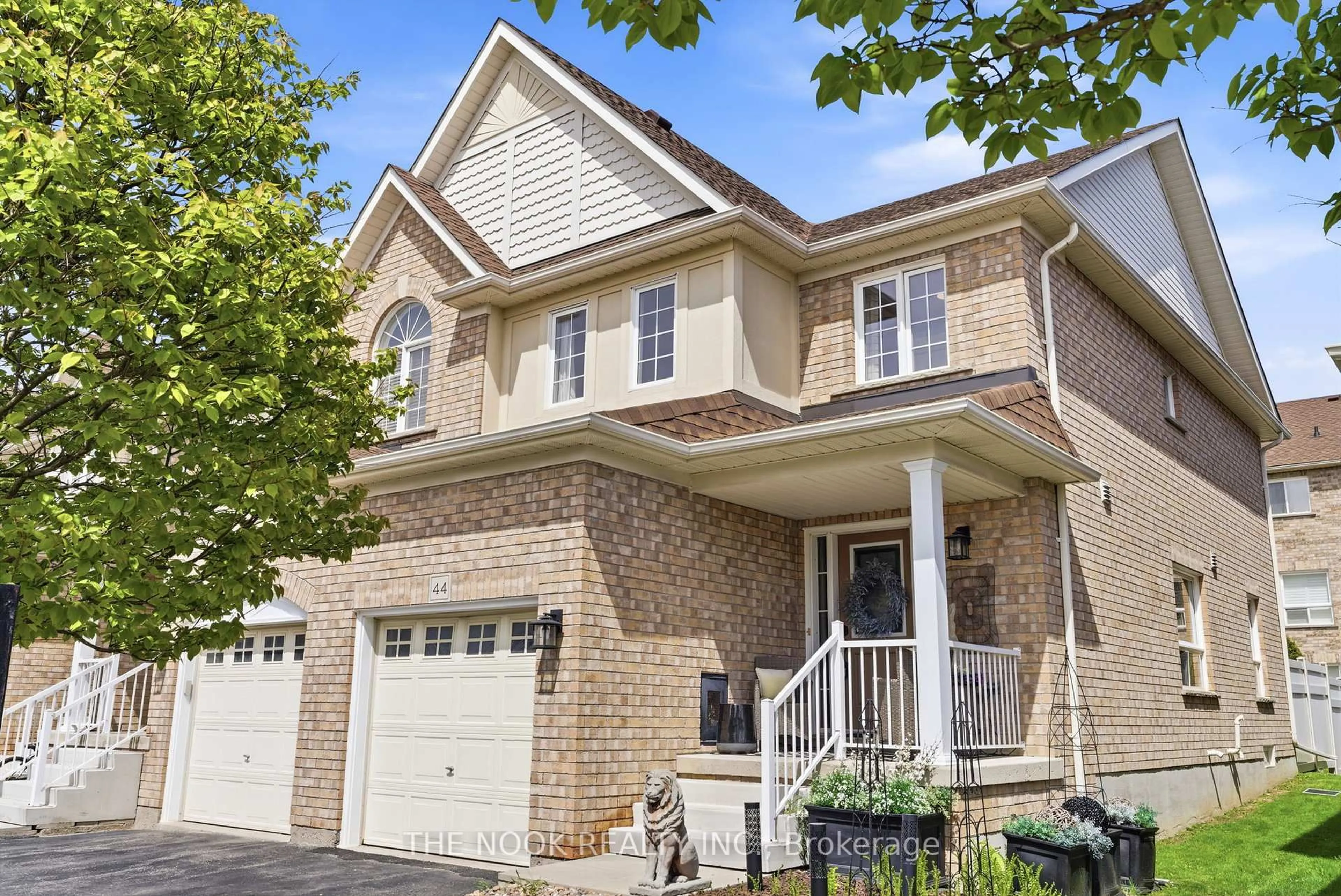 Home with brick exterior material, street for 460 Woodmount Dr #44, Oshawa Ontario L1K 0K4