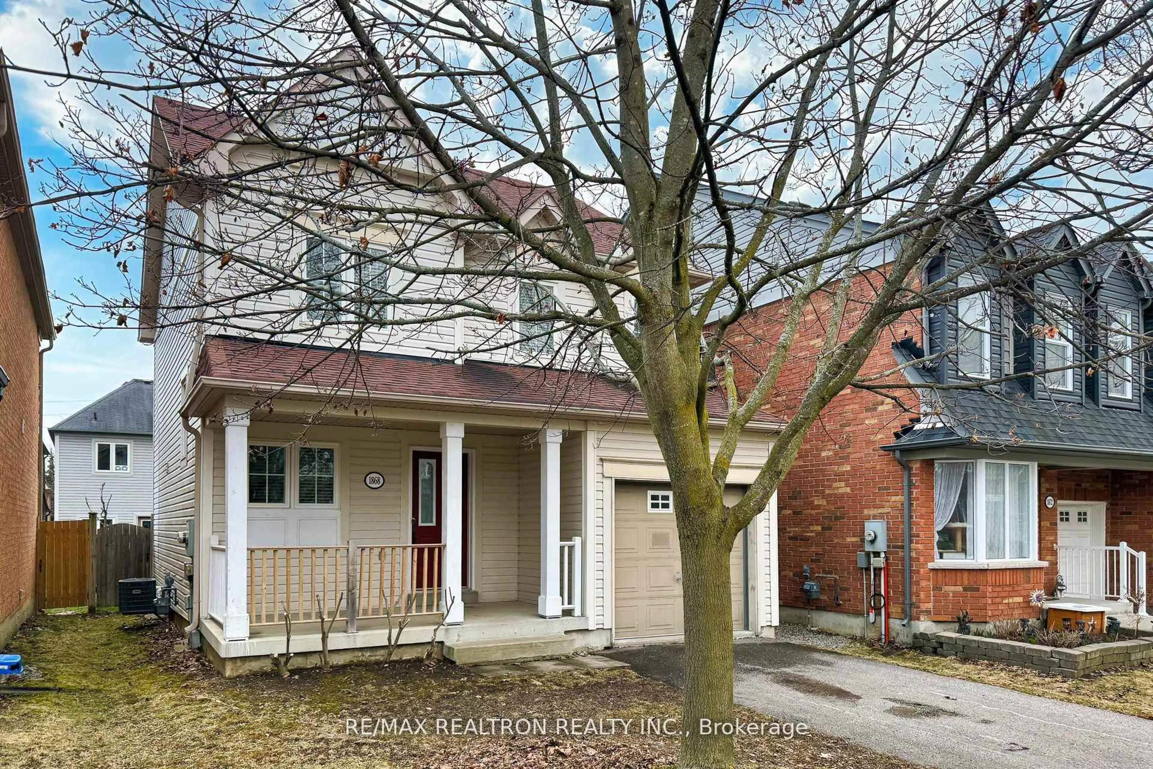 Home with brick exterior material, street for 1868 Secretariat Pl, Oshawa Ontario L1L 1C8