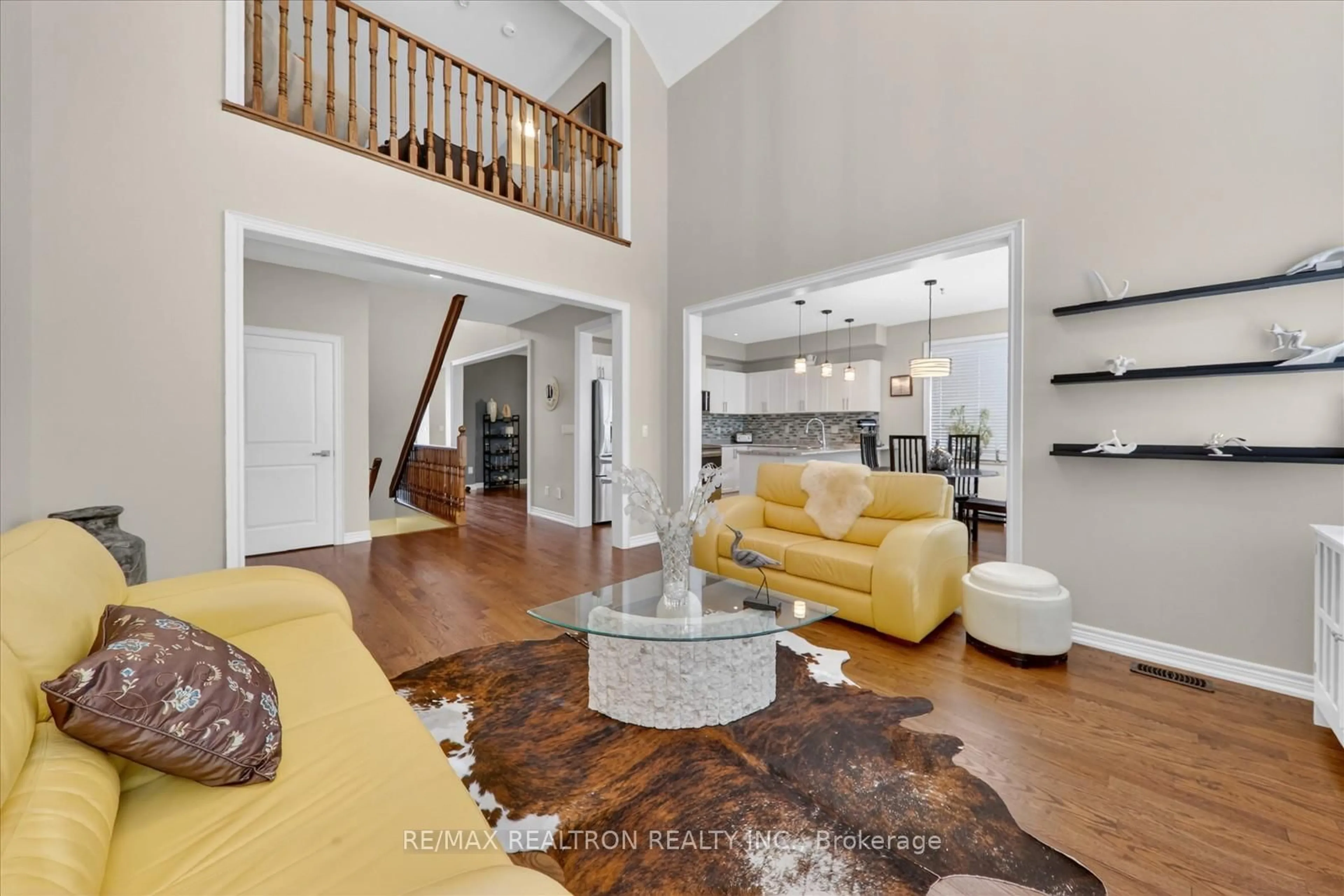 Living room with furniture, unknown for 50 Donald Powell Cres, Clarington Ontario L1B 0K8