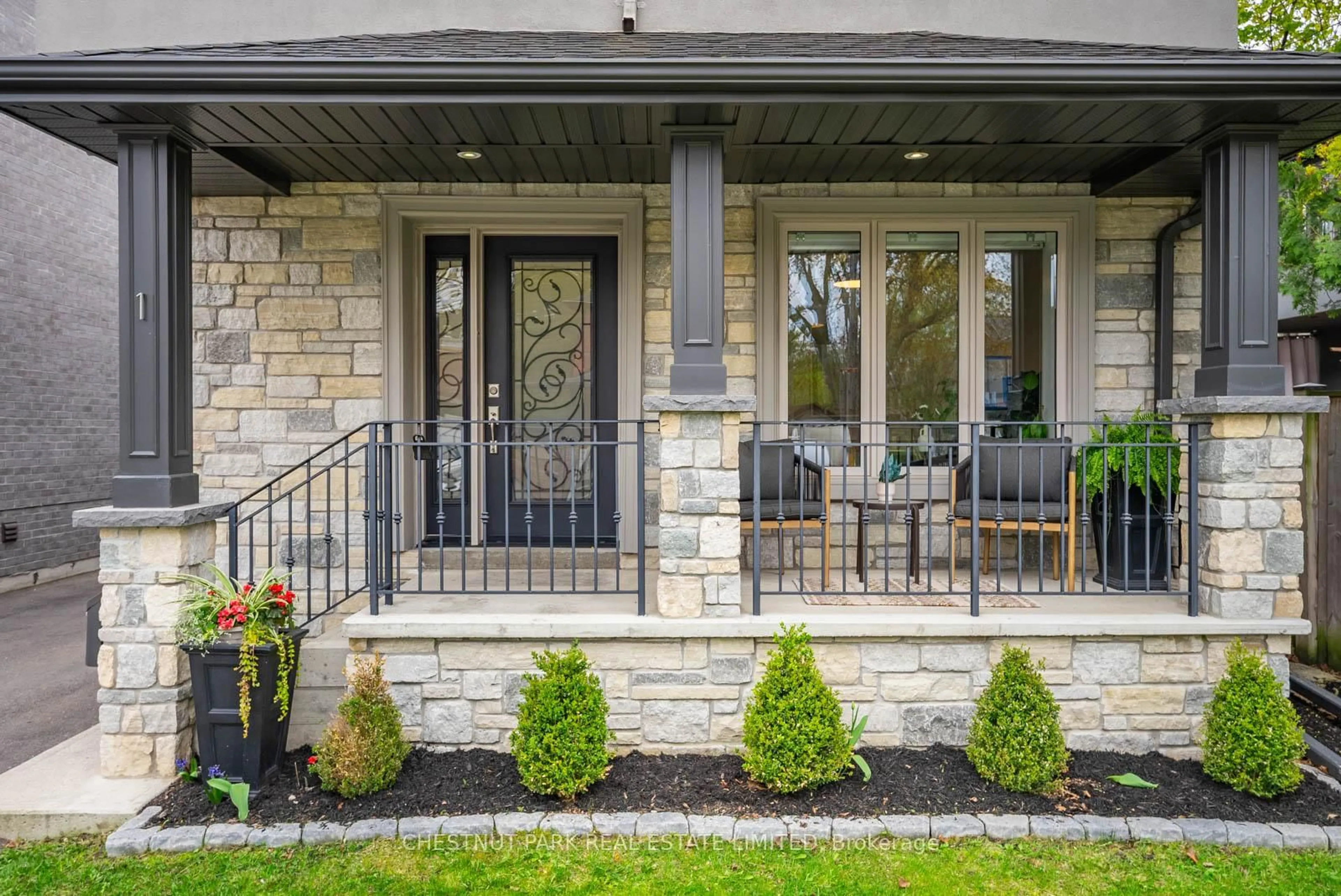 Home with brick exterior material, street for 1 Ionson Blvd, Toronto Ontario M1N 2B1