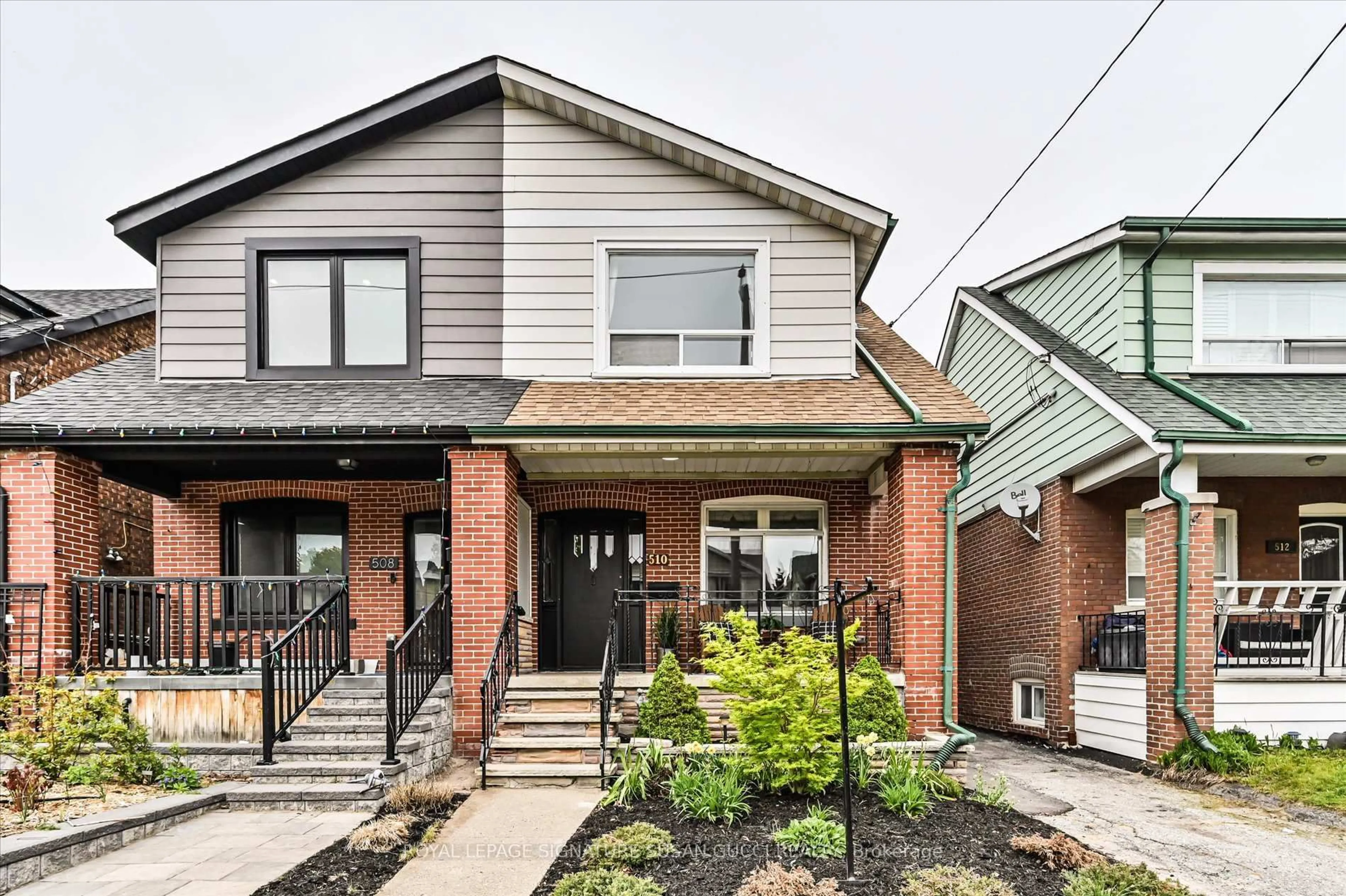 Home with brick exterior material, street for 510 Glebeholme Blvd, Toronto Ontario M4C 1V2