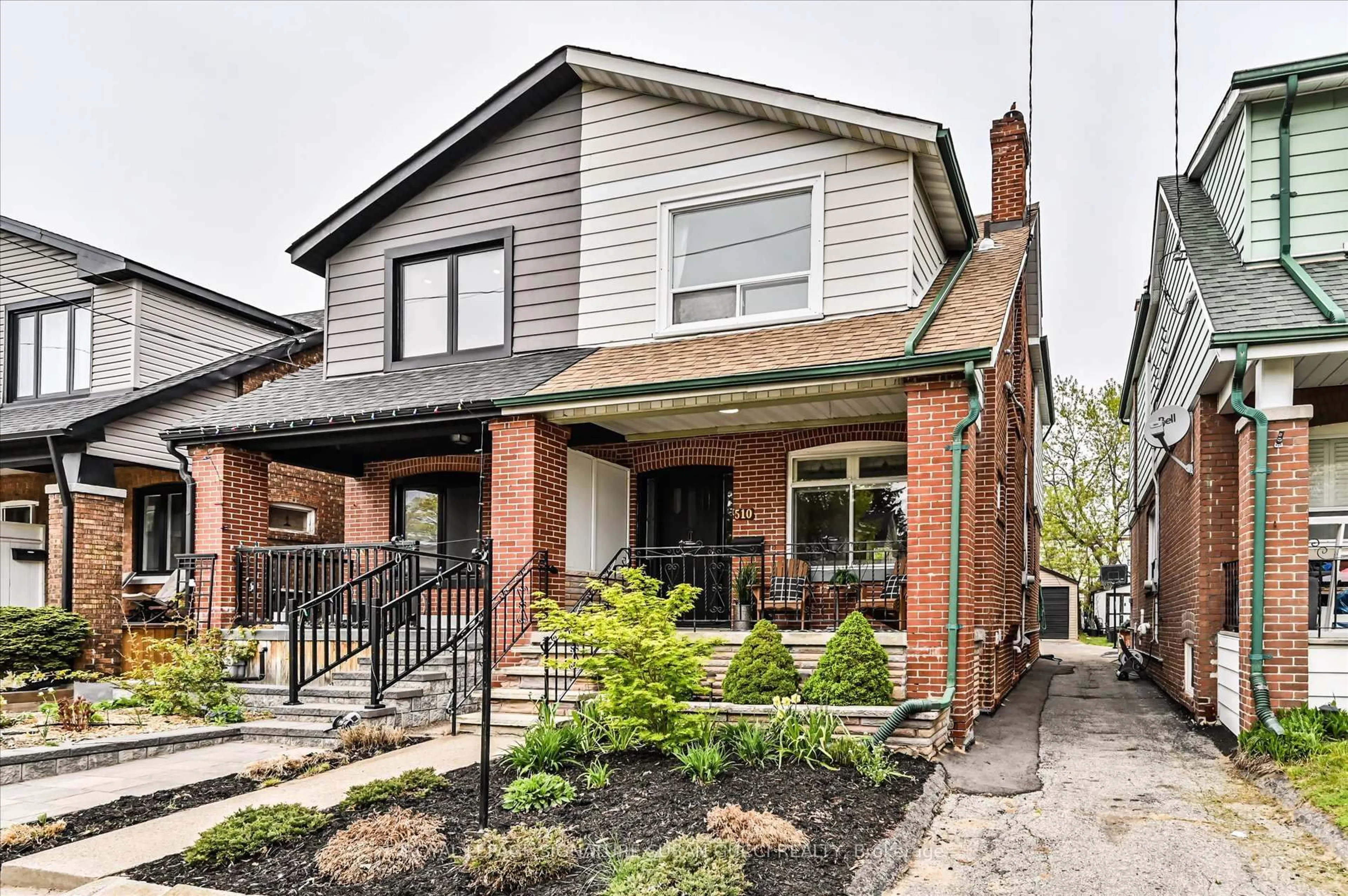 Home with brick exterior material, street for 510 Glebeholme Blvd, Toronto Ontario M4C 1V2
