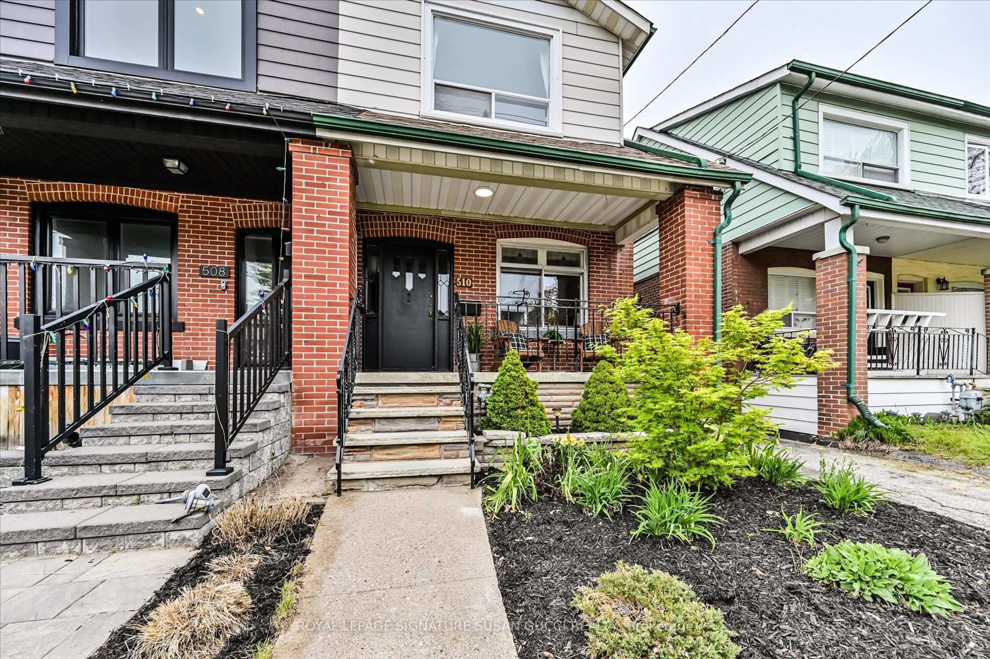 Home with brick exterior material, street for 510 Glebeholme Blvd, Toronto Ontario M4C 1V2