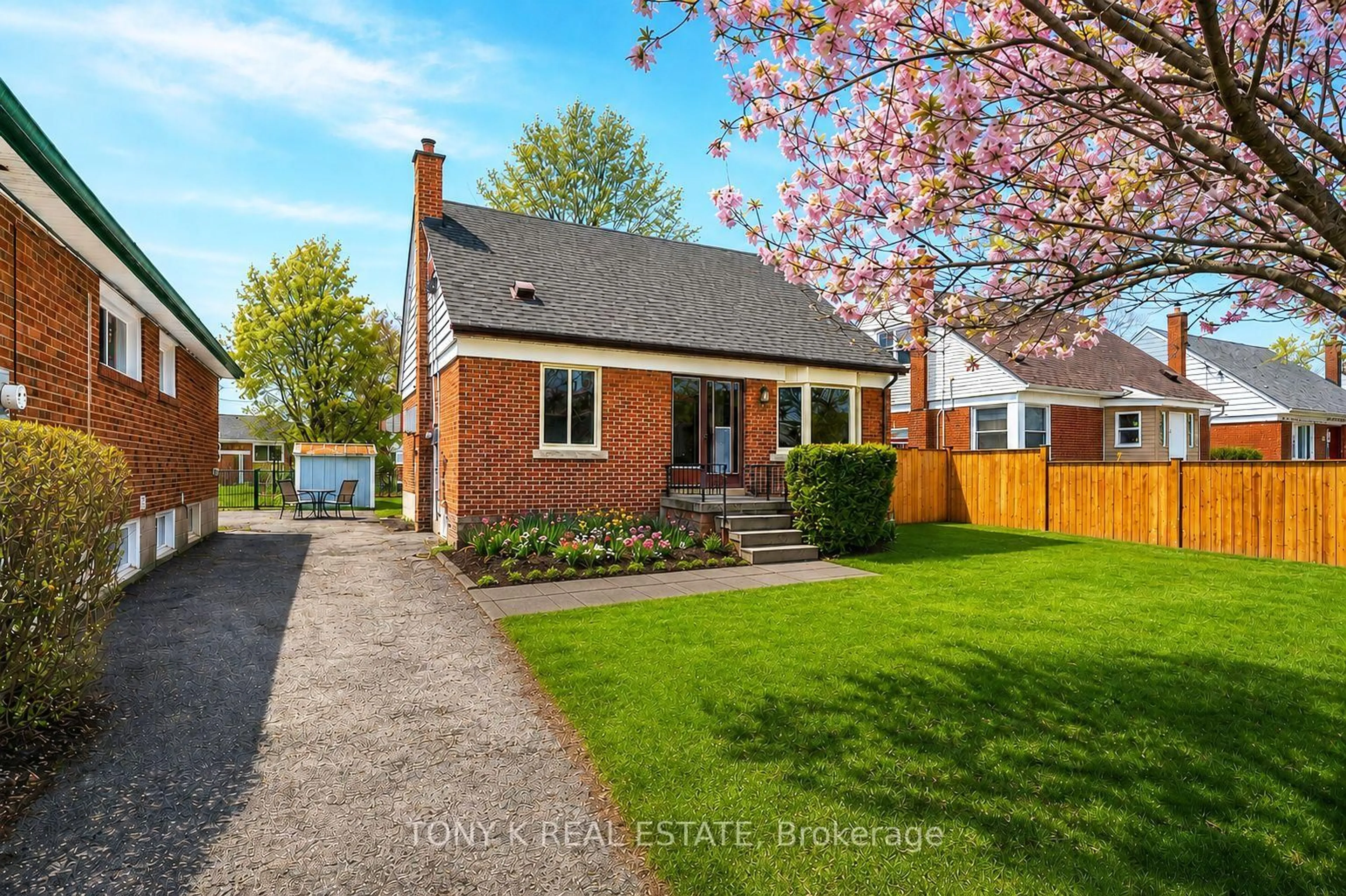Home with brick exterior material, street for 23 Scotswood Rd, Toronto Ontario M1R 3N3