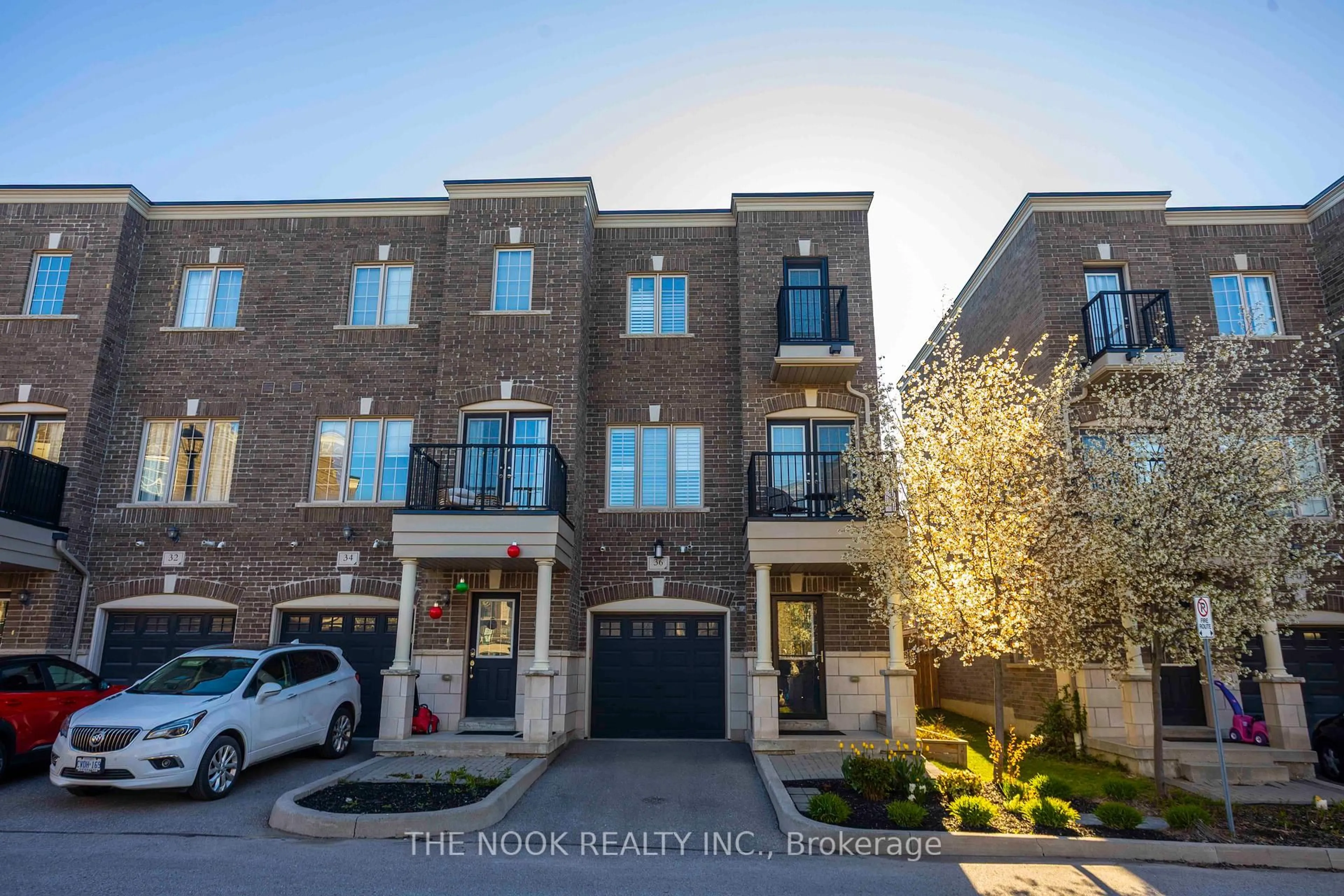 Home with brick exterior material, street for 36 Ferris Sq, Clarington Ontario L1E 0J2