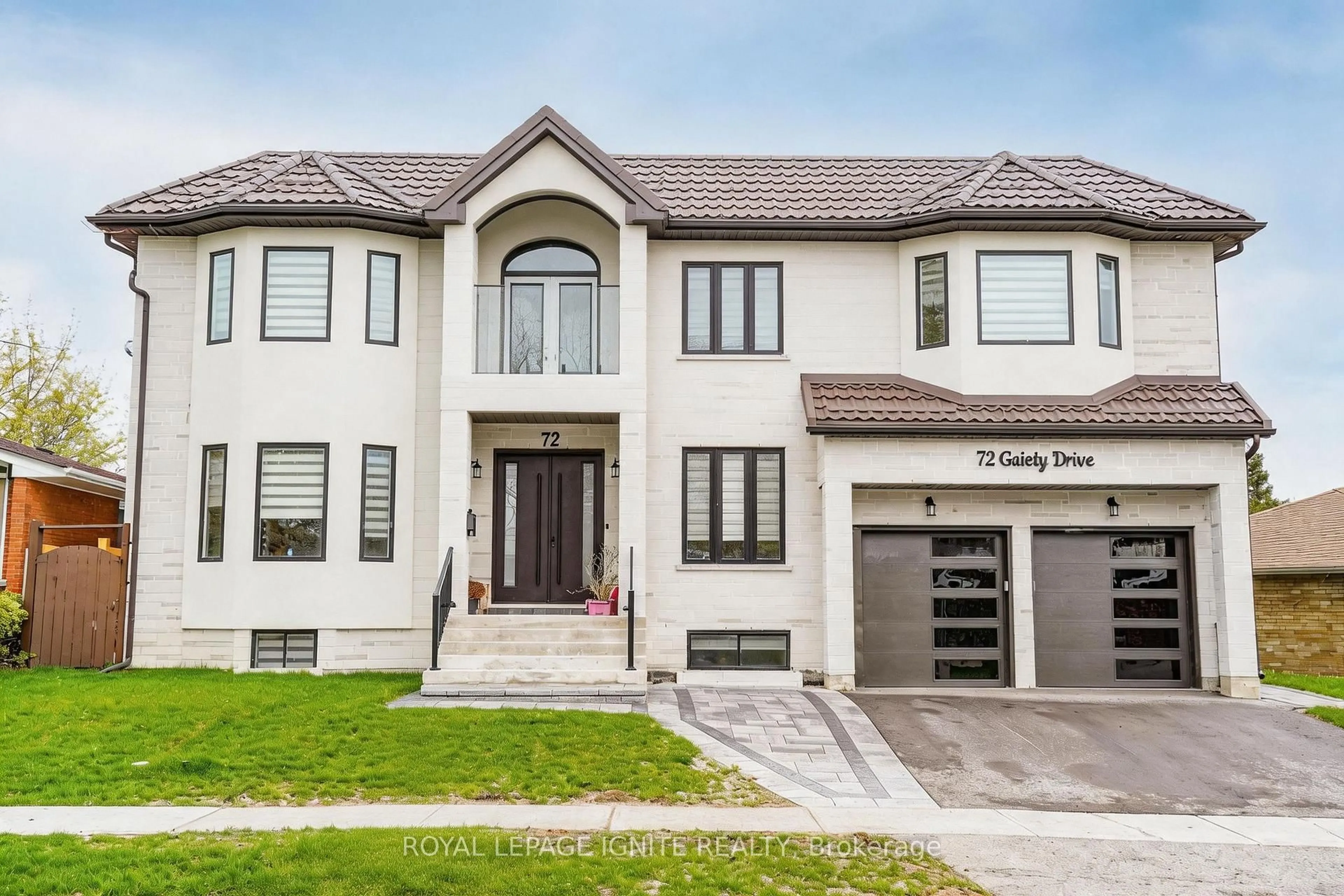 Home with brick exterior material, street for 72 Gaiety Dr, Toronto Ontario M1H 1C1