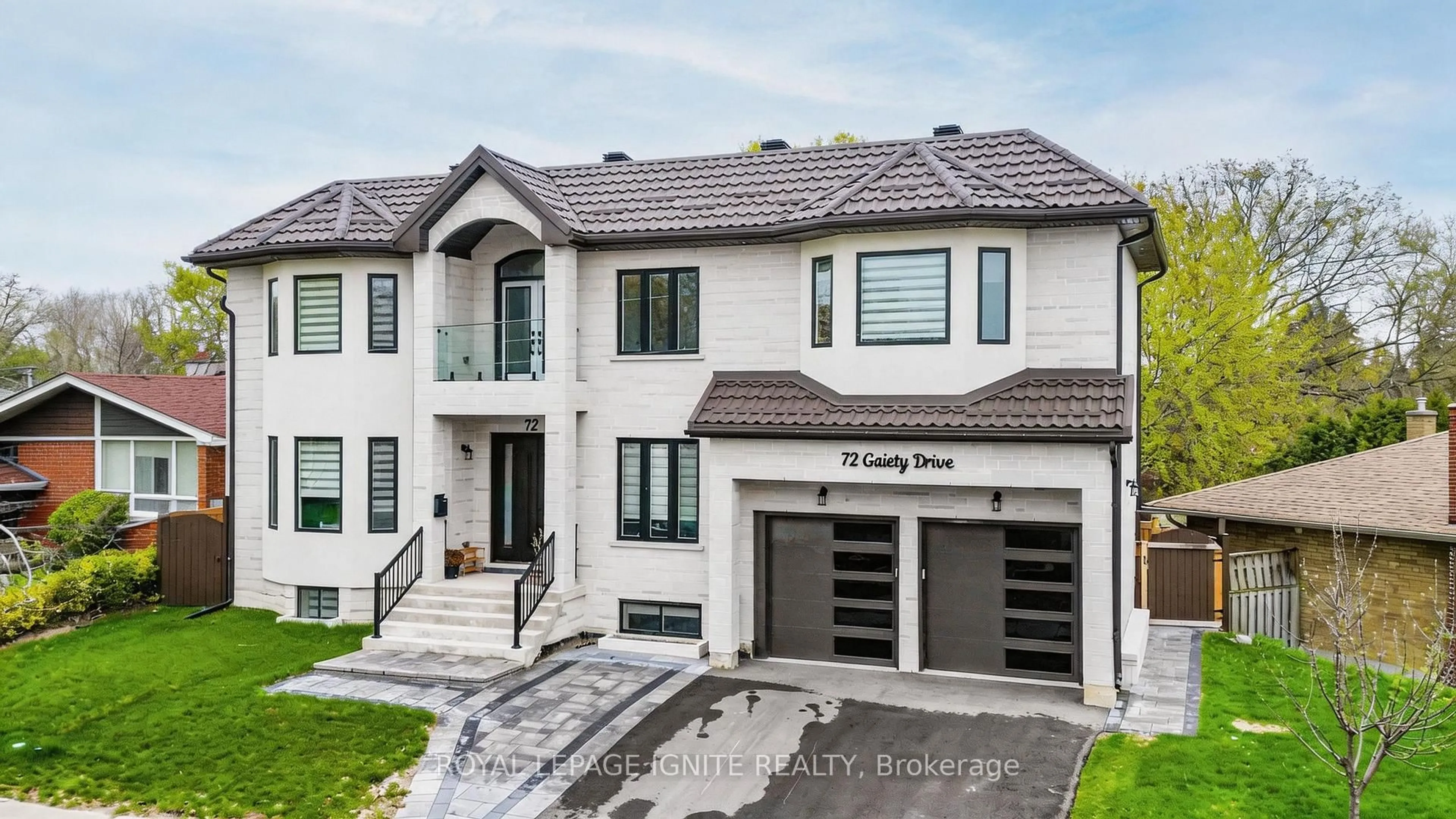 Home with brick exterior material, street for 72 Gaiety Dr, Toronto Ontario M1H 1C1