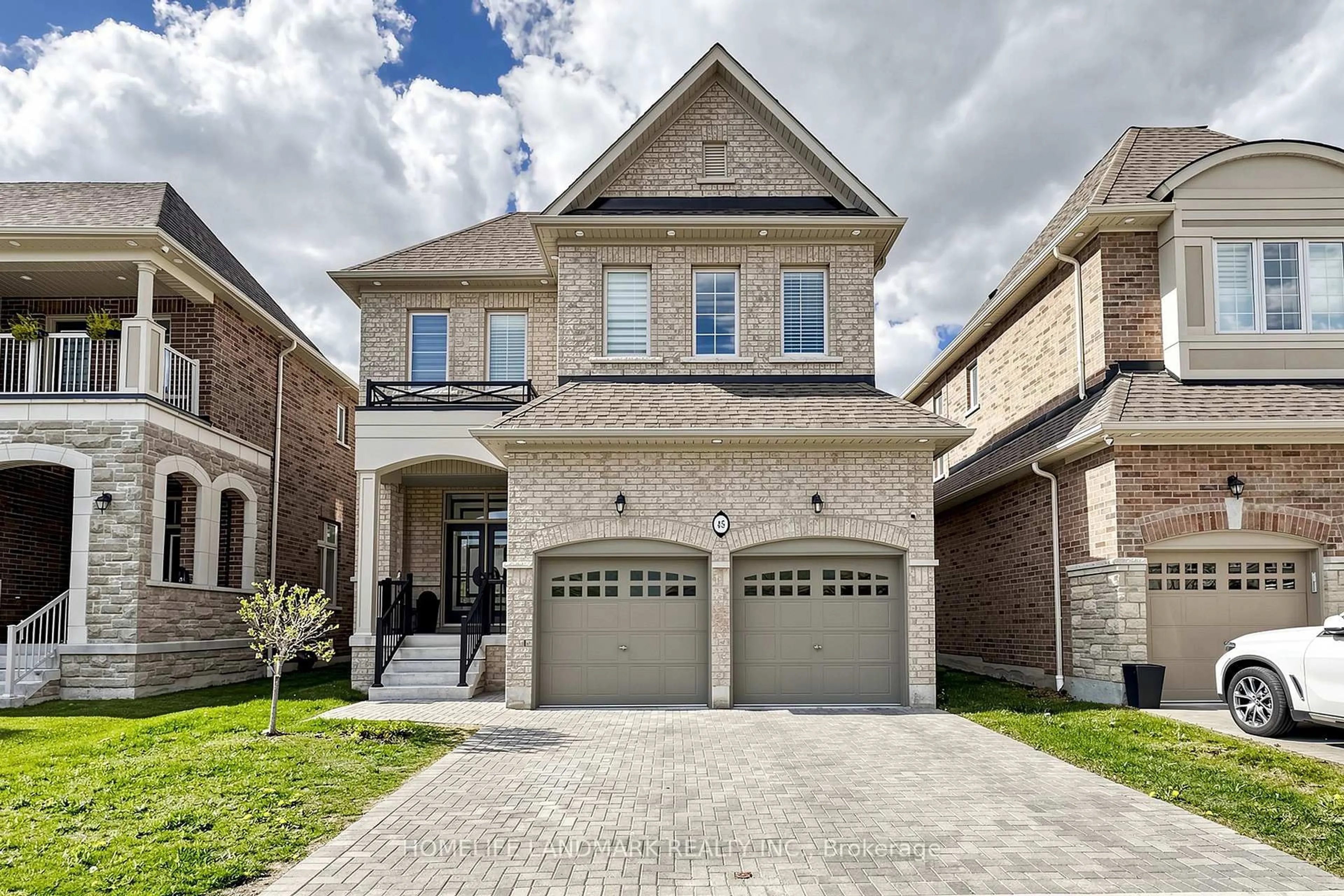 Home with brick exterior material, street for 45 Morley Cres, Whitby Ontario L1R 3C2