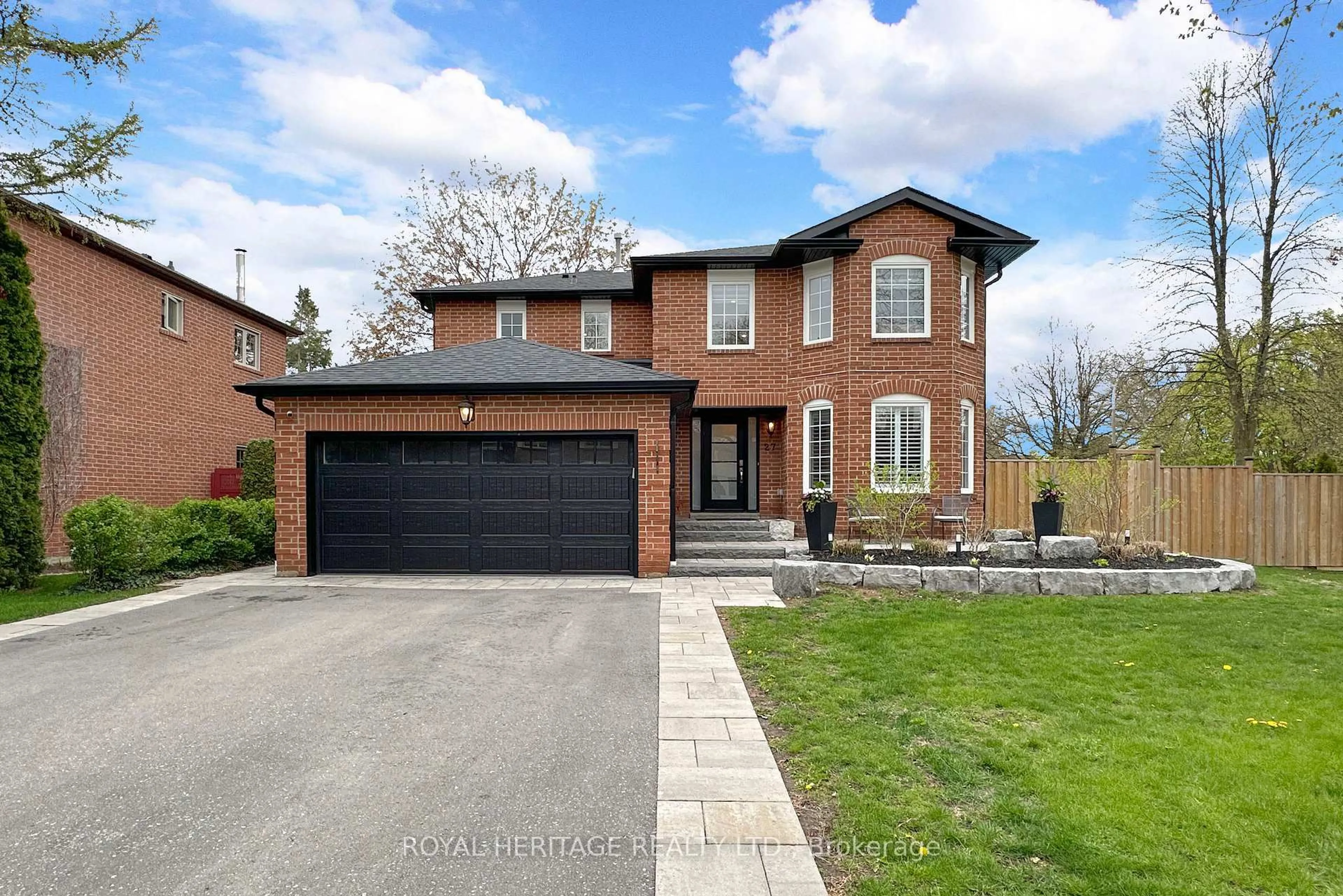Home with brick exterior material, street for 27 Clovelly Dr, Whitby Ontario L1N 7A7