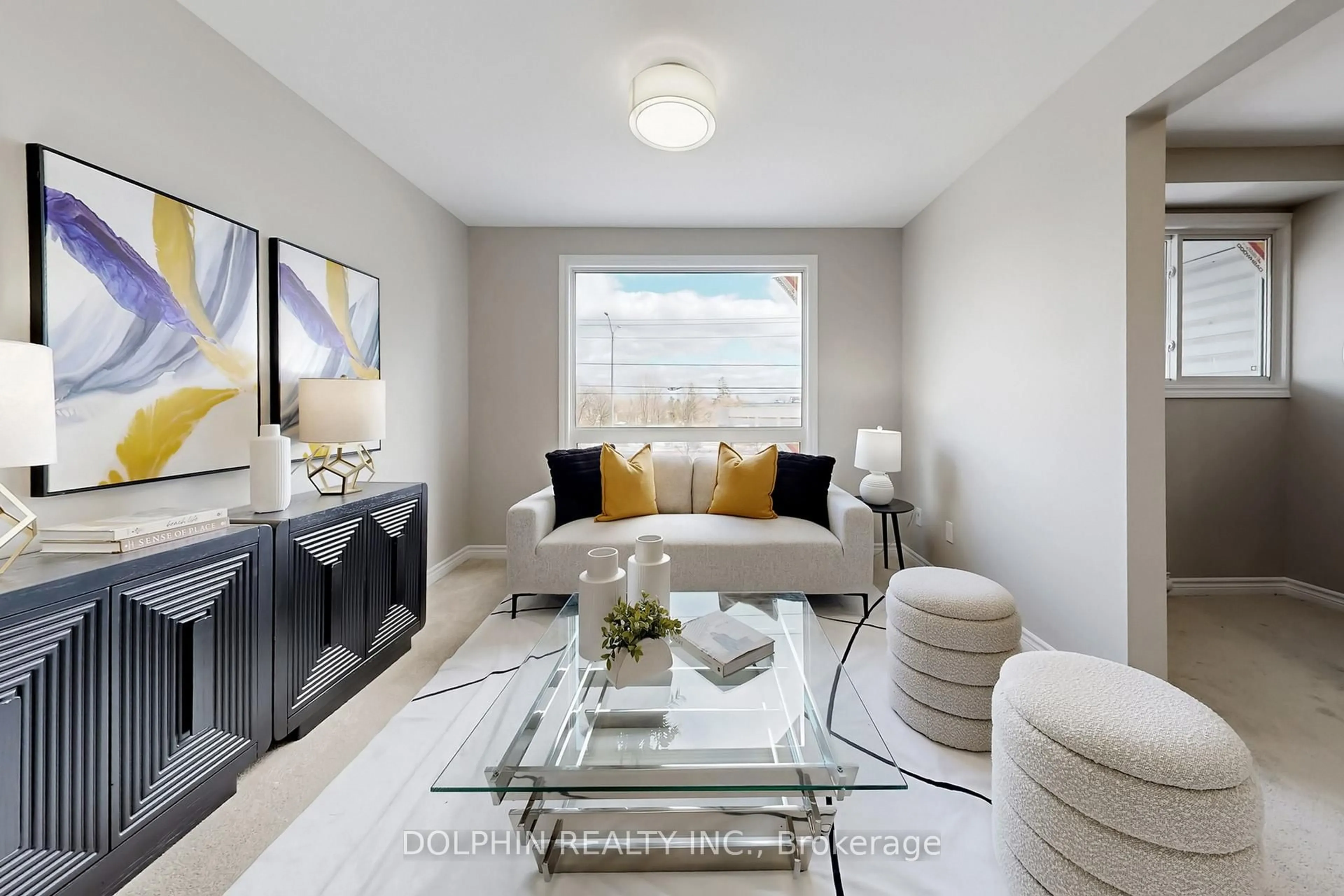Living room with furniture, unknown for 33 Celeste Dr #14, Toronto Ontario M1E 2V2