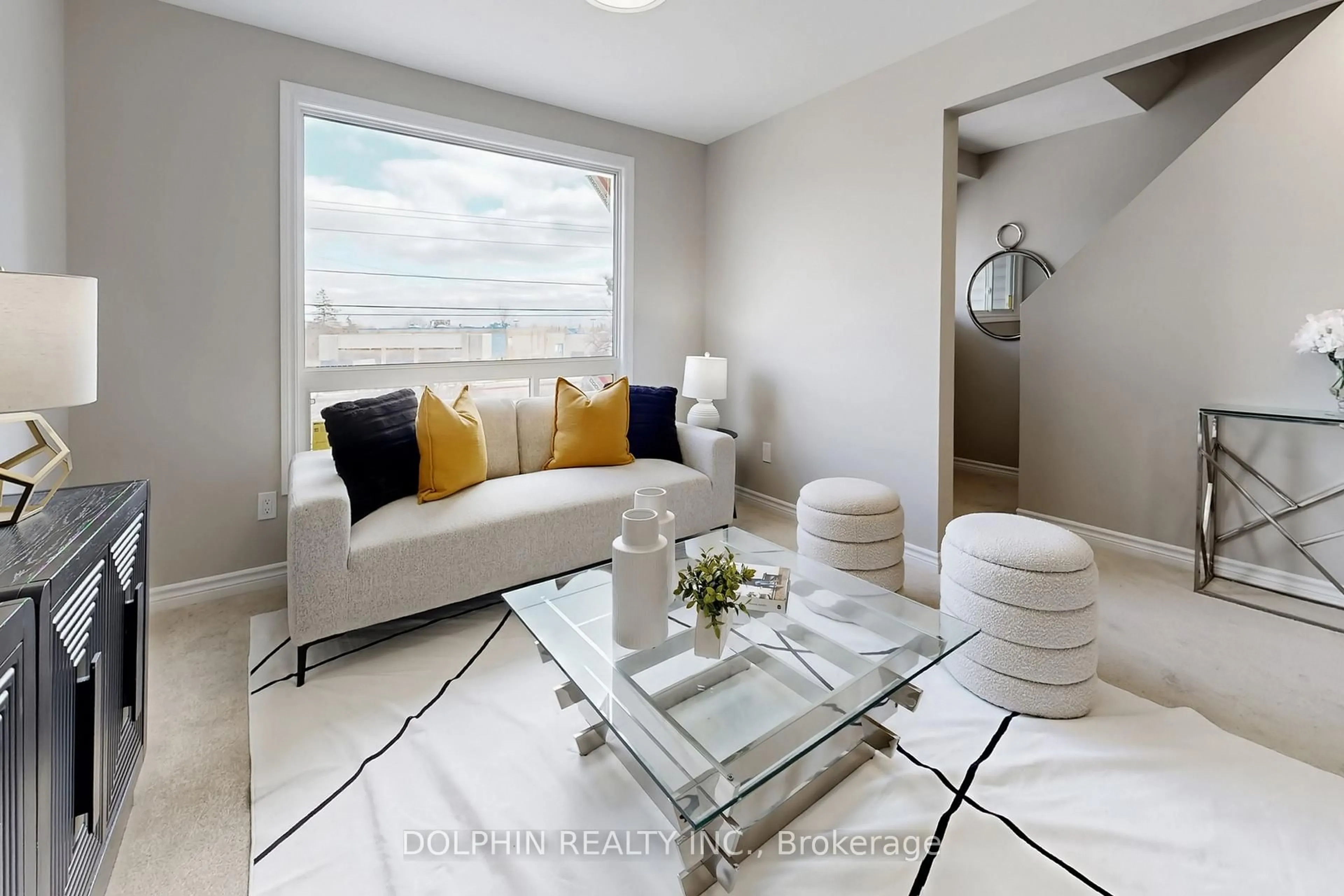 Living room with furniture, unknown for 33 Celeste Dr #14, Toronto Ontario M1E 2V2