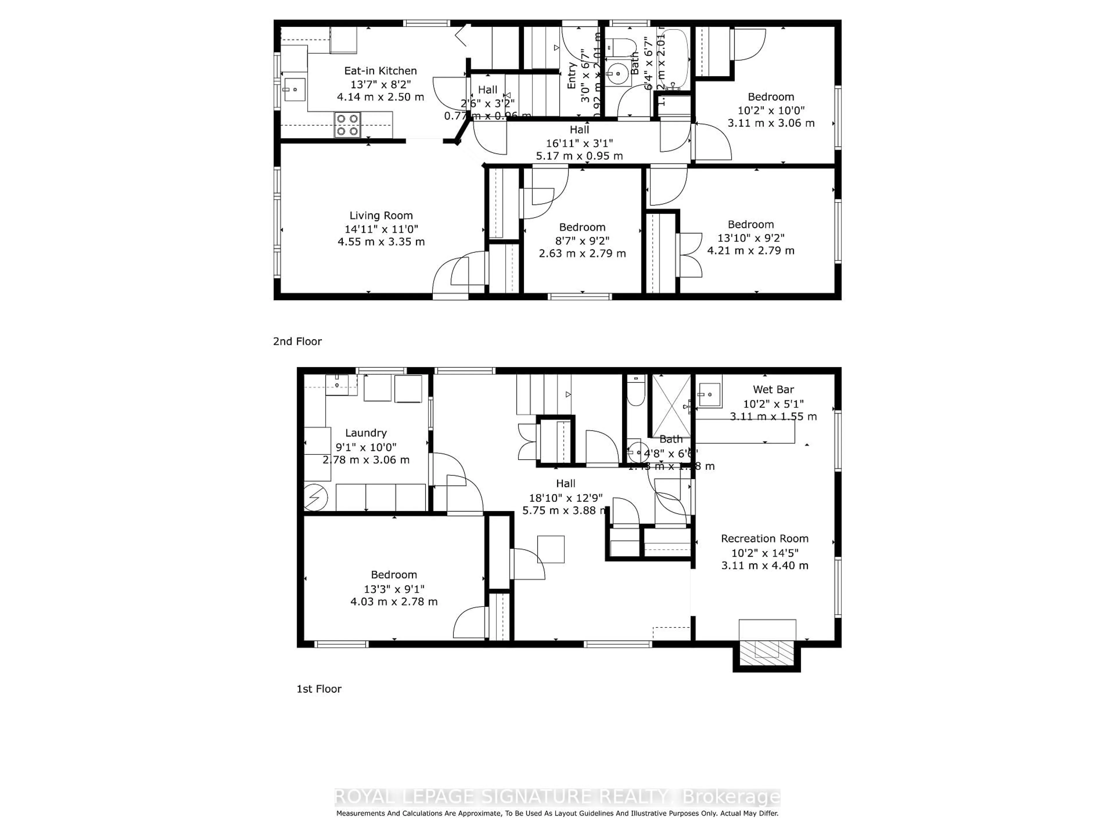 Floor plan for 25 Stavely Ave, Toronto Ontario M1K 4P2